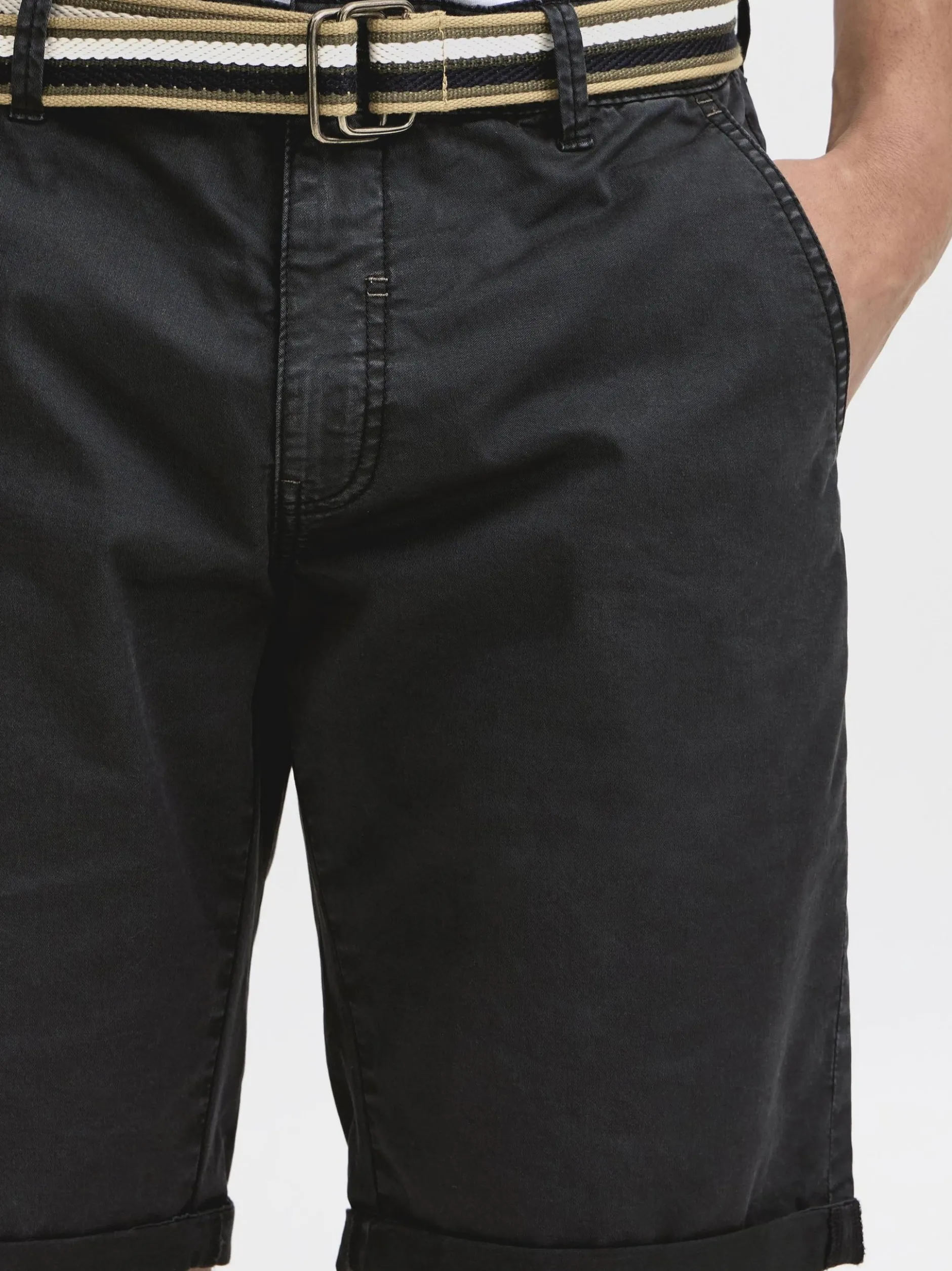 BLEND Herren Chinoshorts - BHBruno in schwarz