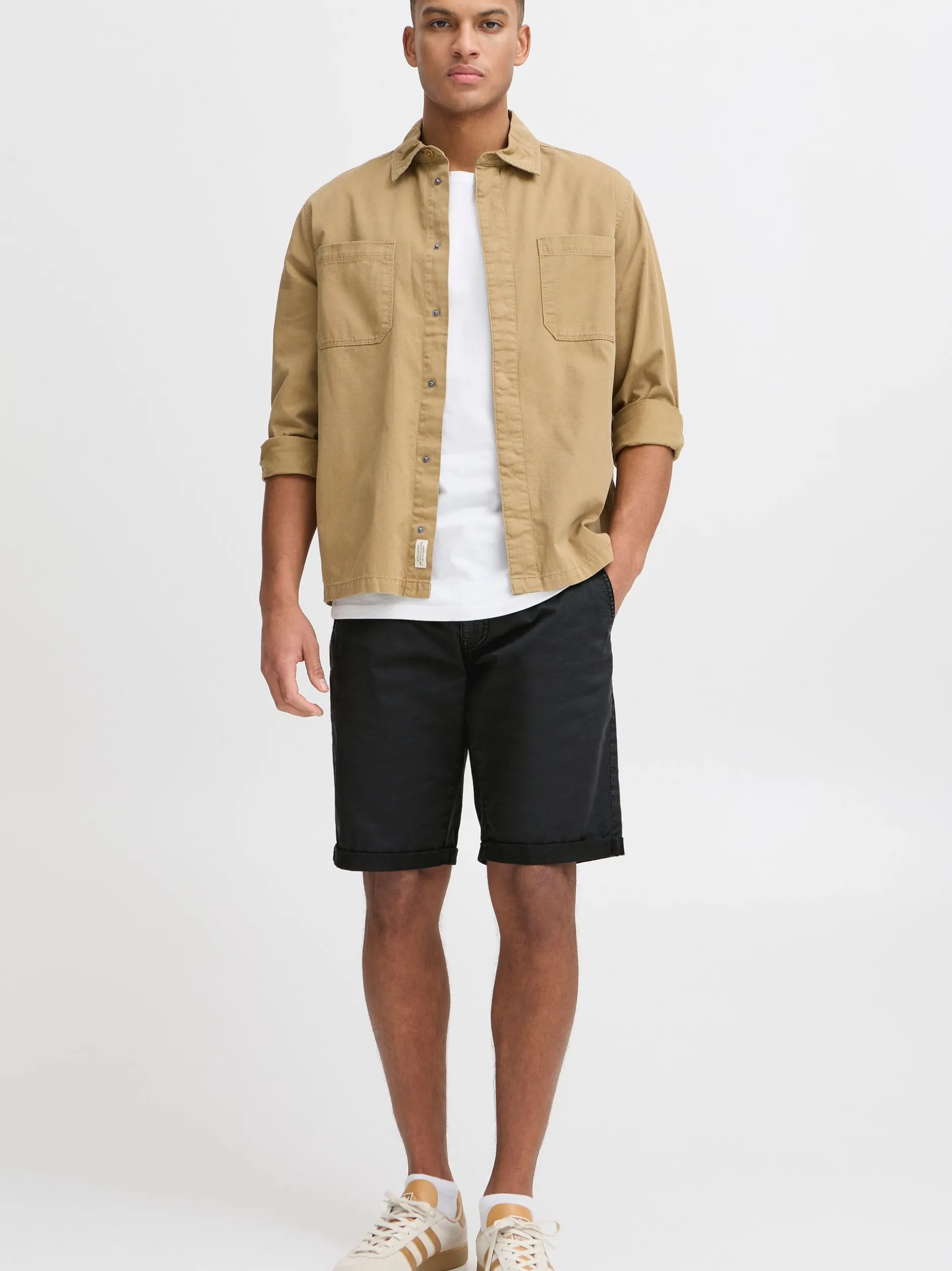 BLEND Herren Chinoshorts - BHBruno in schwarz