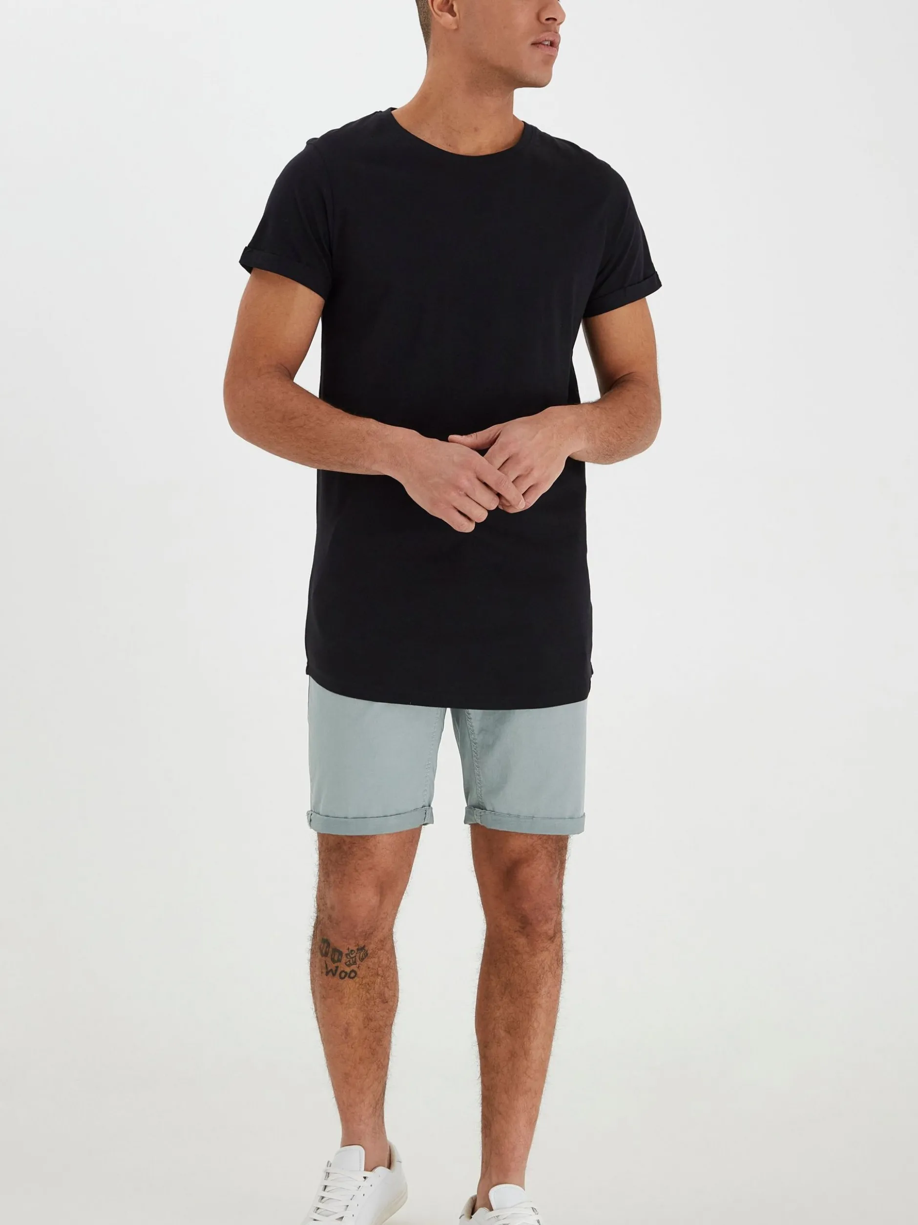 BLEND Herren Chinoshorts - BHBrane in grau