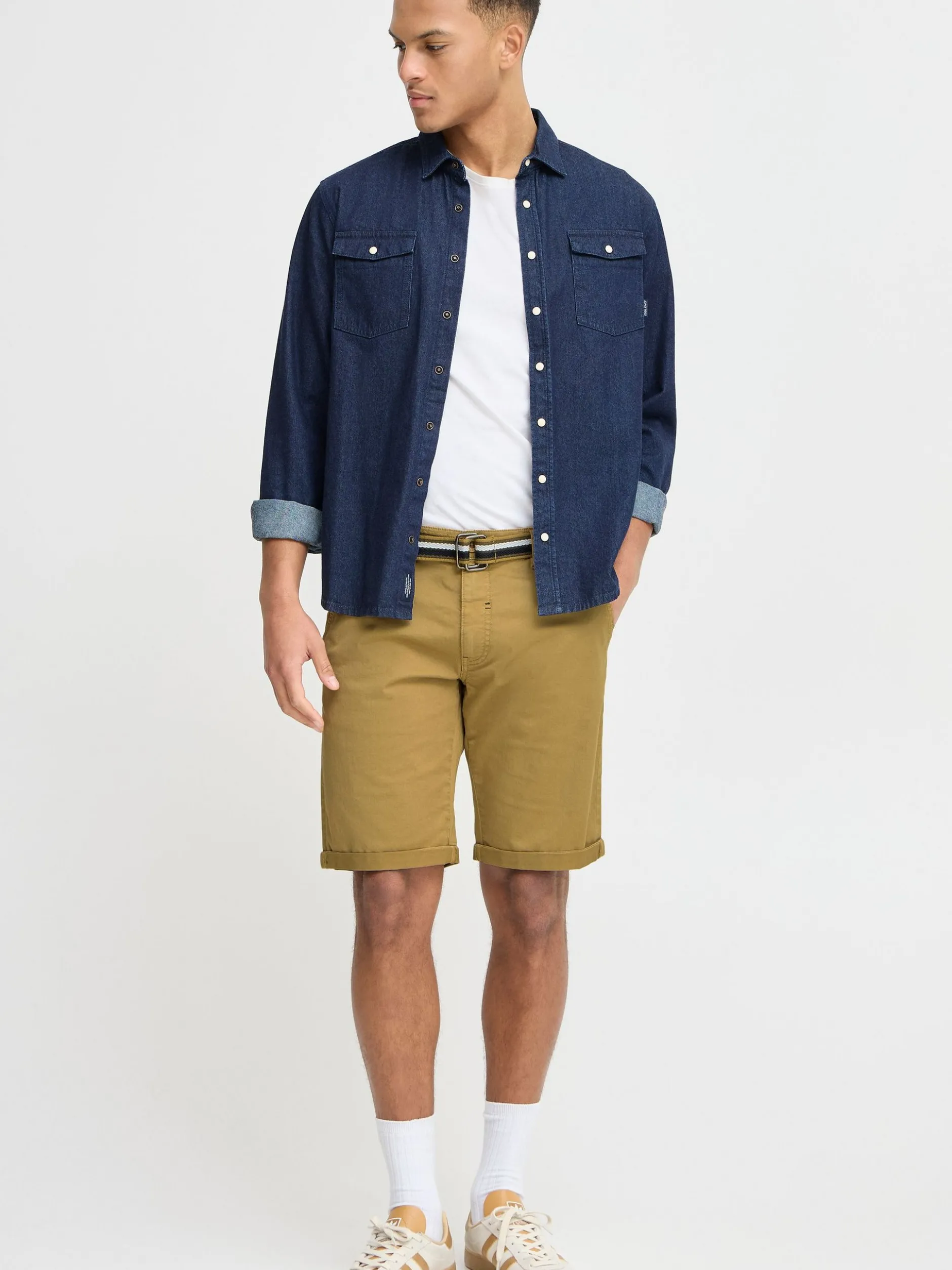 BLEND Herren Chinoshorts - BHBruno in sand