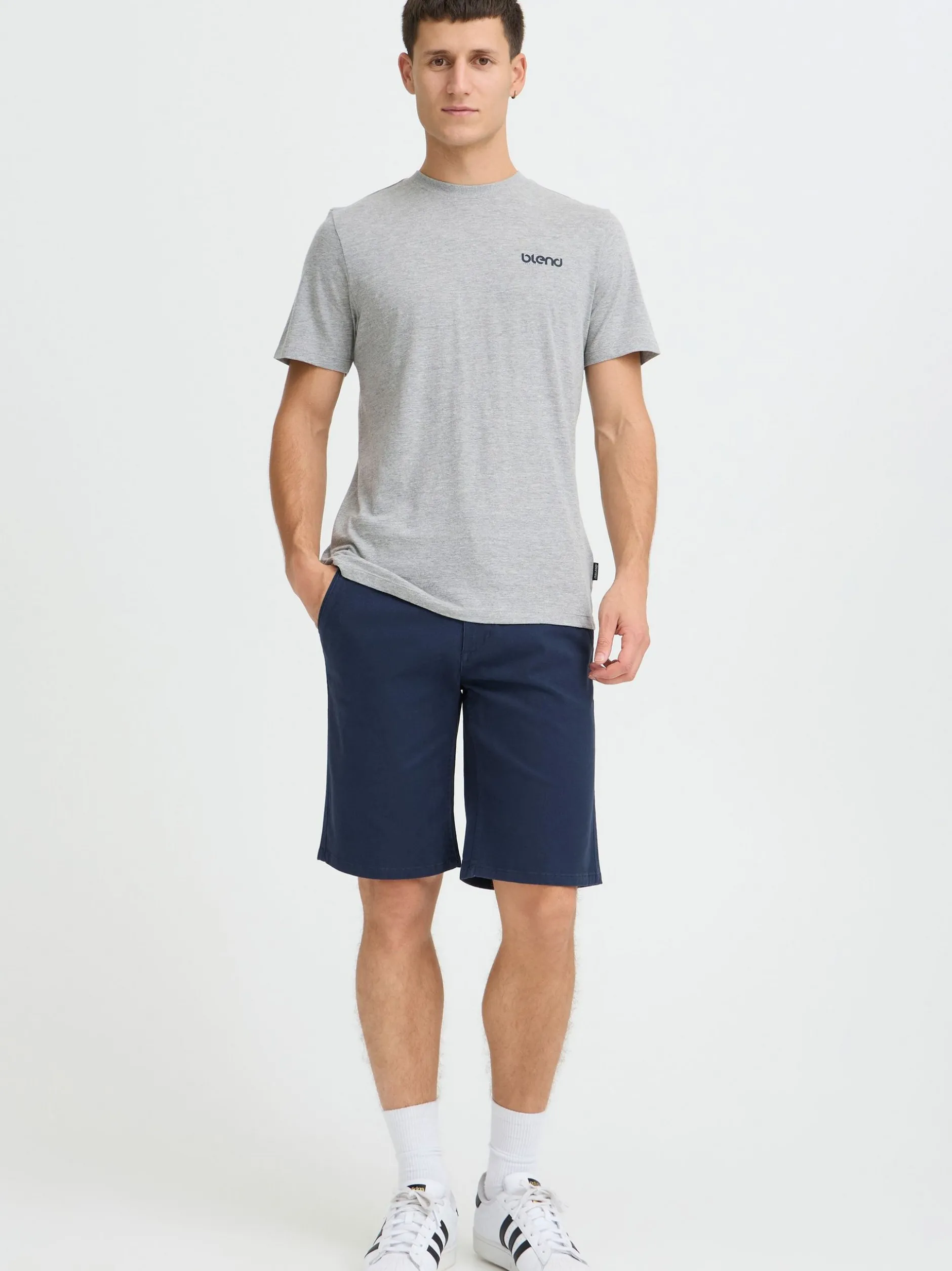BLEND Herren Chinoshorts - BHBelo in blau