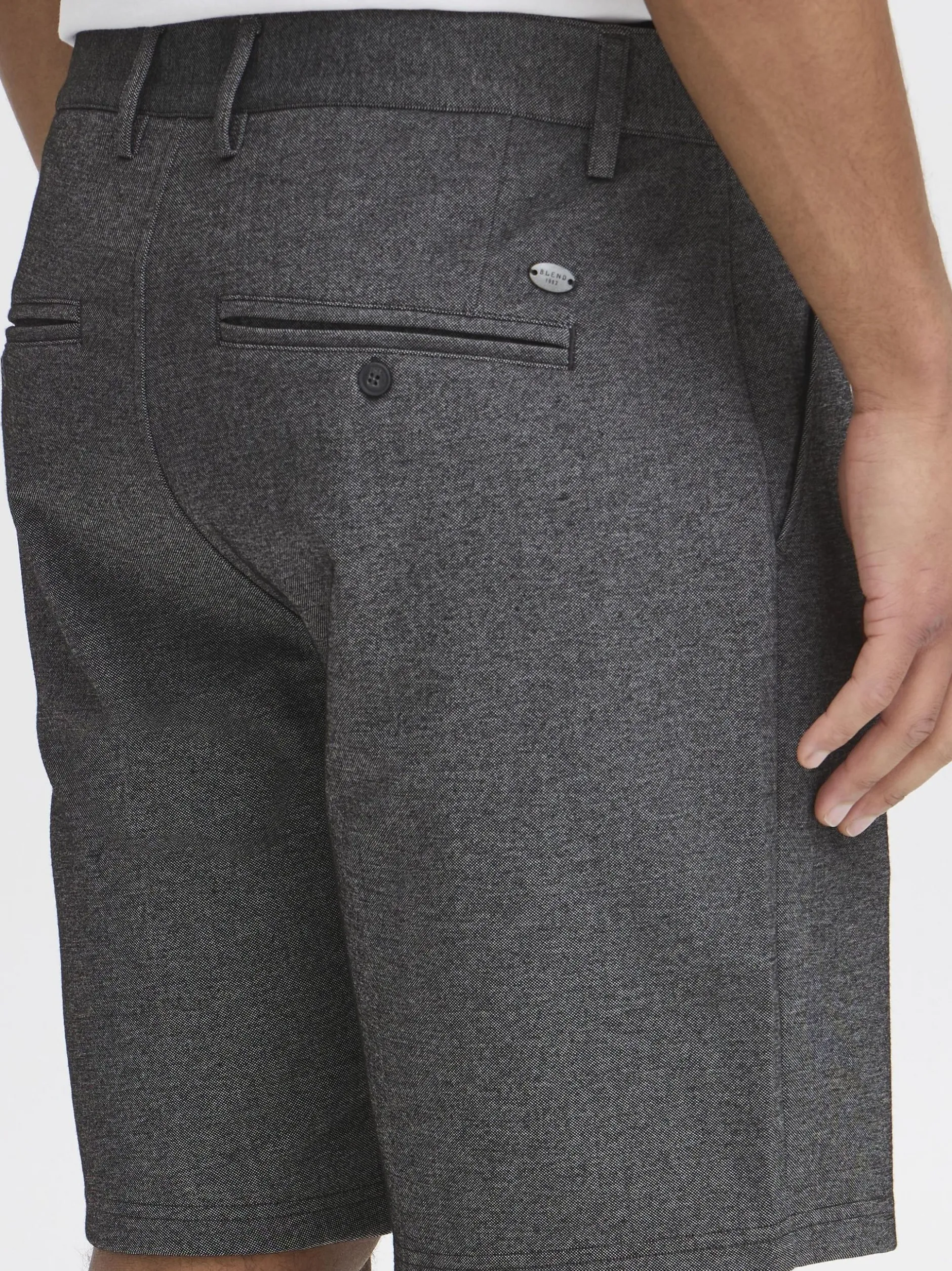 BLEND Herren Chinoshorts - BHCodie in anthrazit