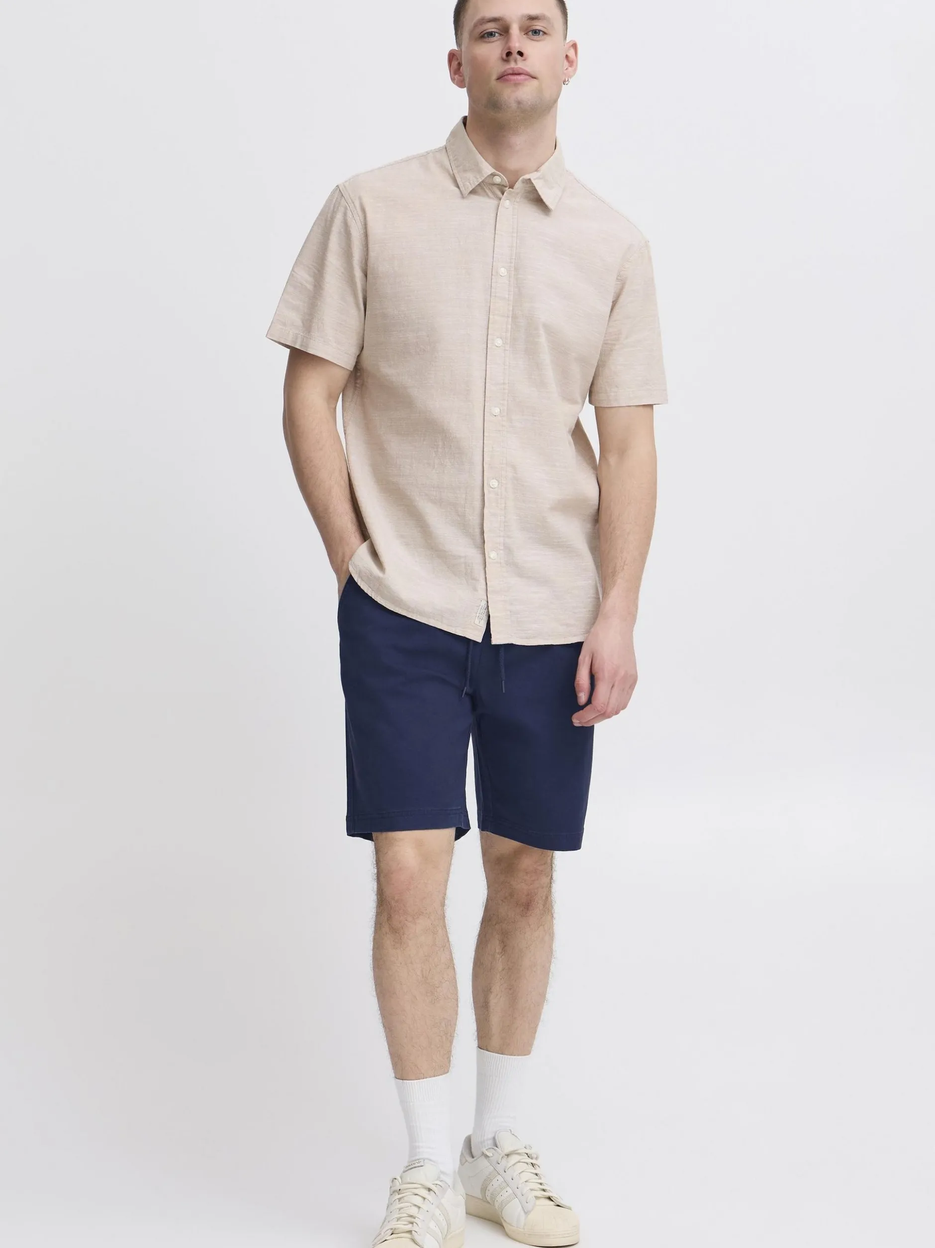 BLEND Herren Chinoshorts - BHEdnan in blau