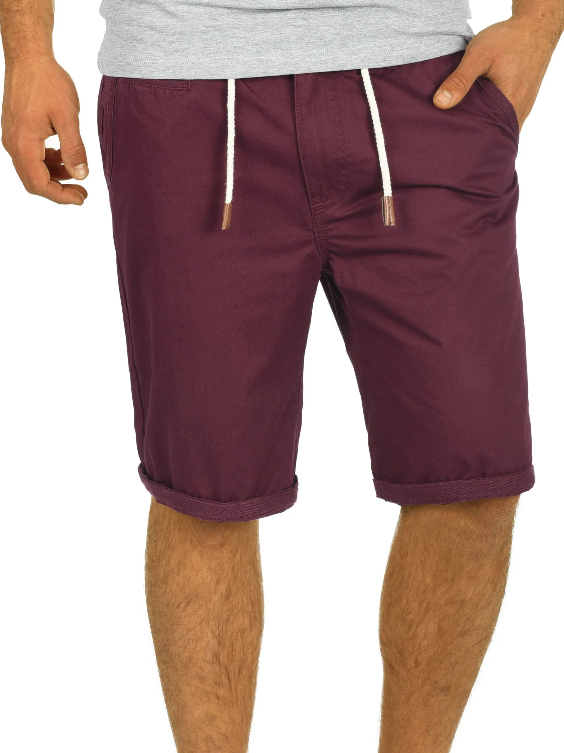 BLEND Herren Chinoshorts - BHKaito in rot