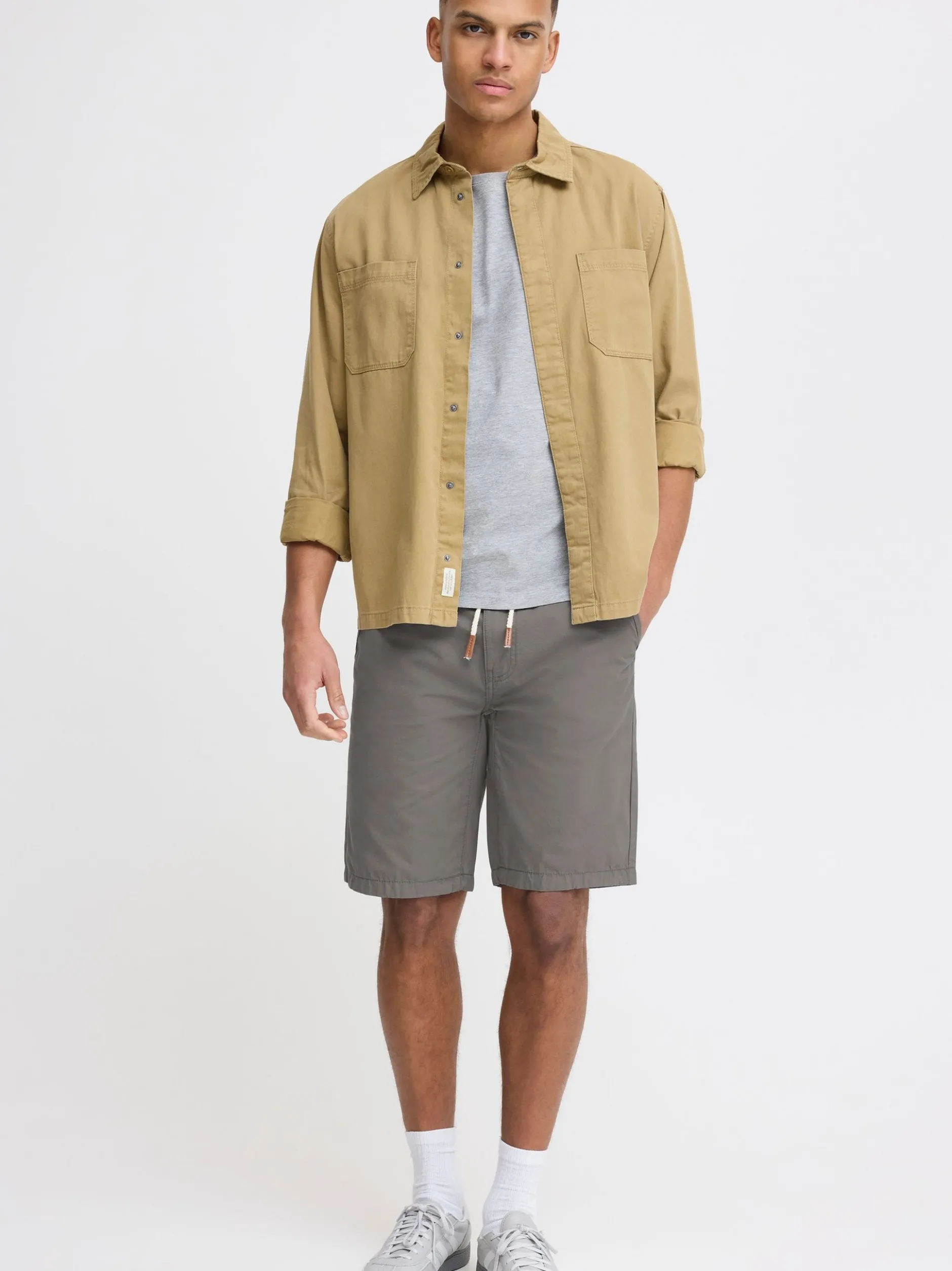 BLEND Herren Chinoshorts - BHKaito in grau
