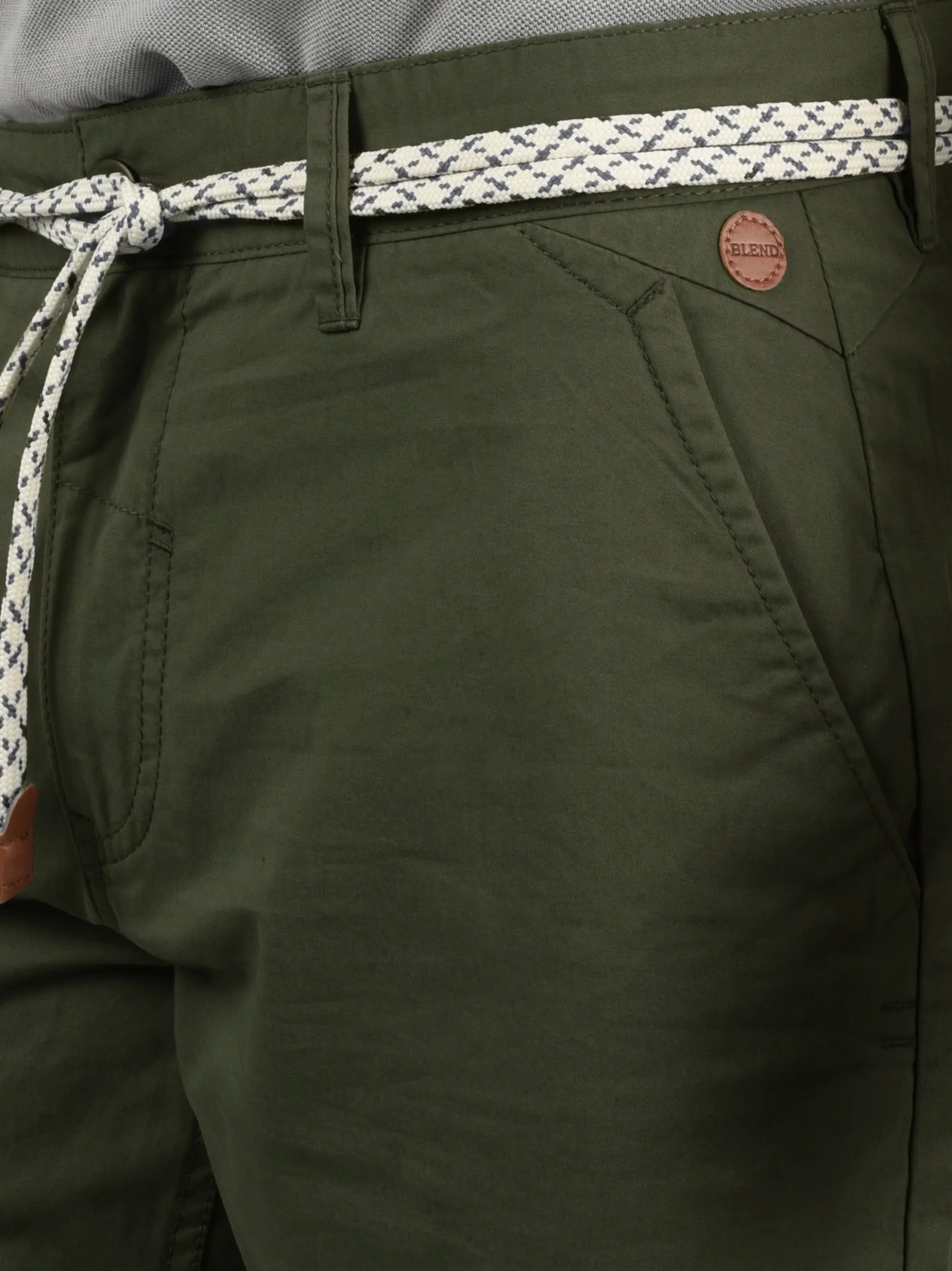 BLEND Herren Chinoshorts - BHRagna in grün