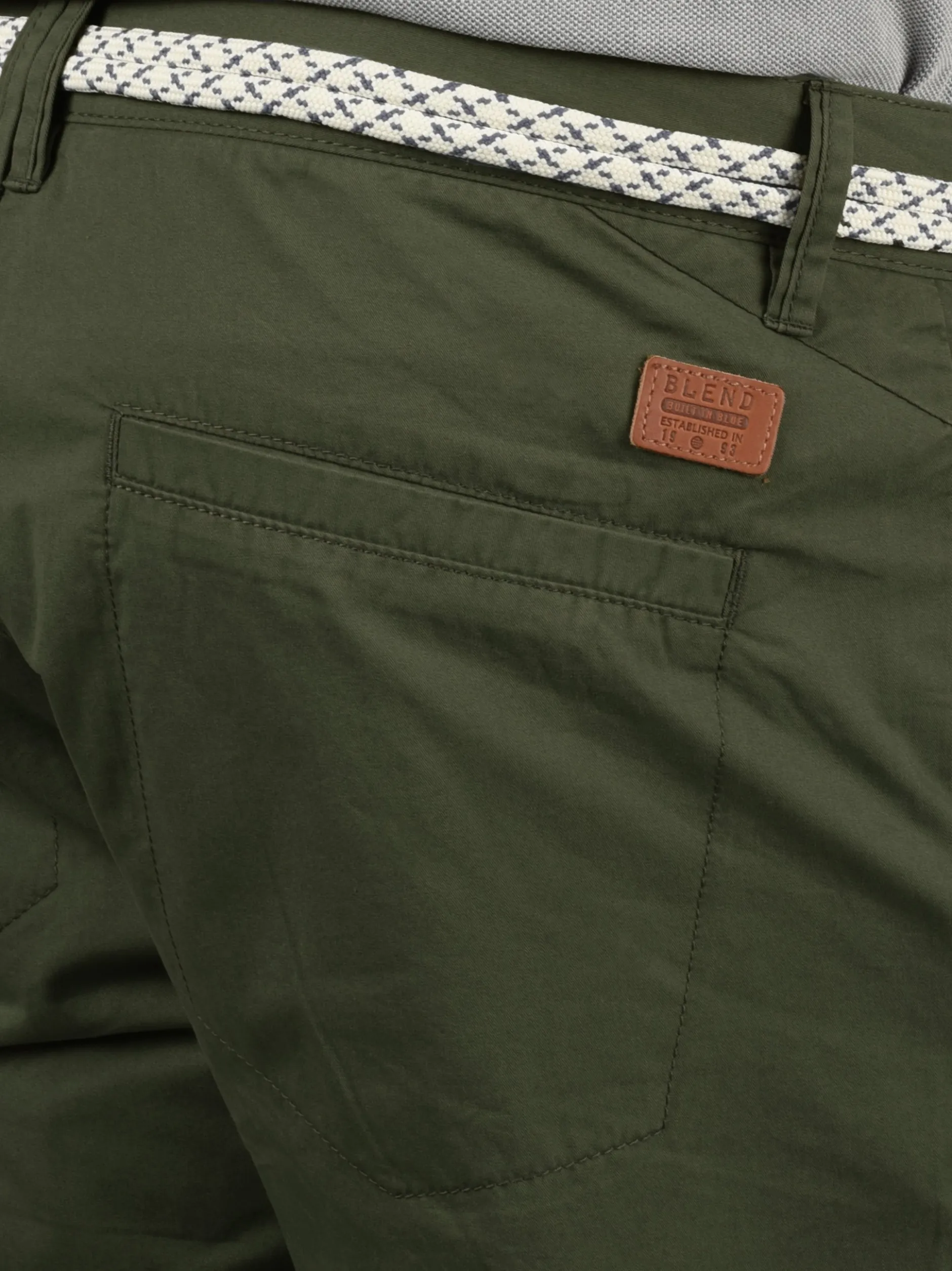 BLEND Herren Chinoshorts - BHRagna in grün