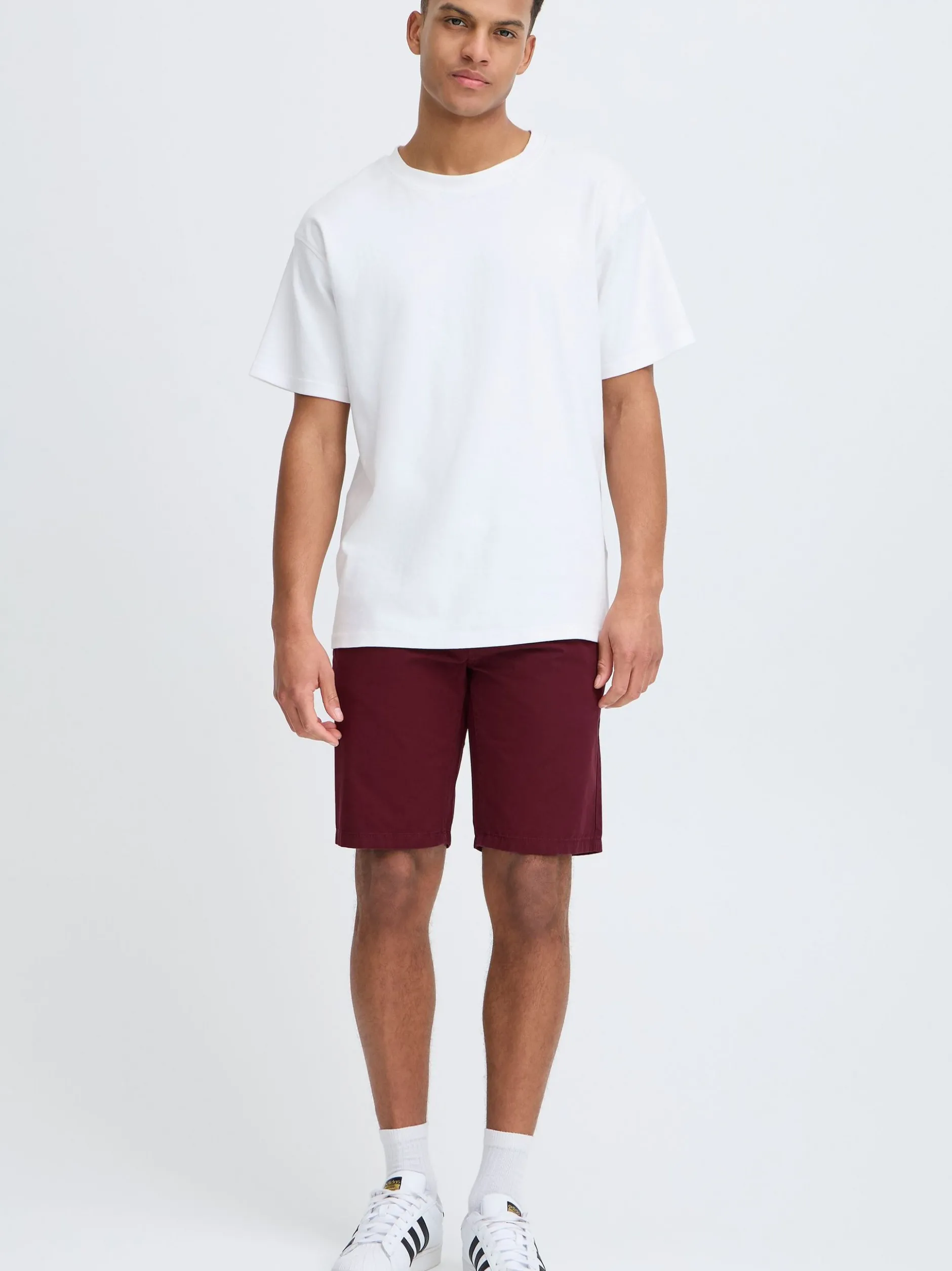 BLEND Herren Chinoshorts - BHRagna in rot