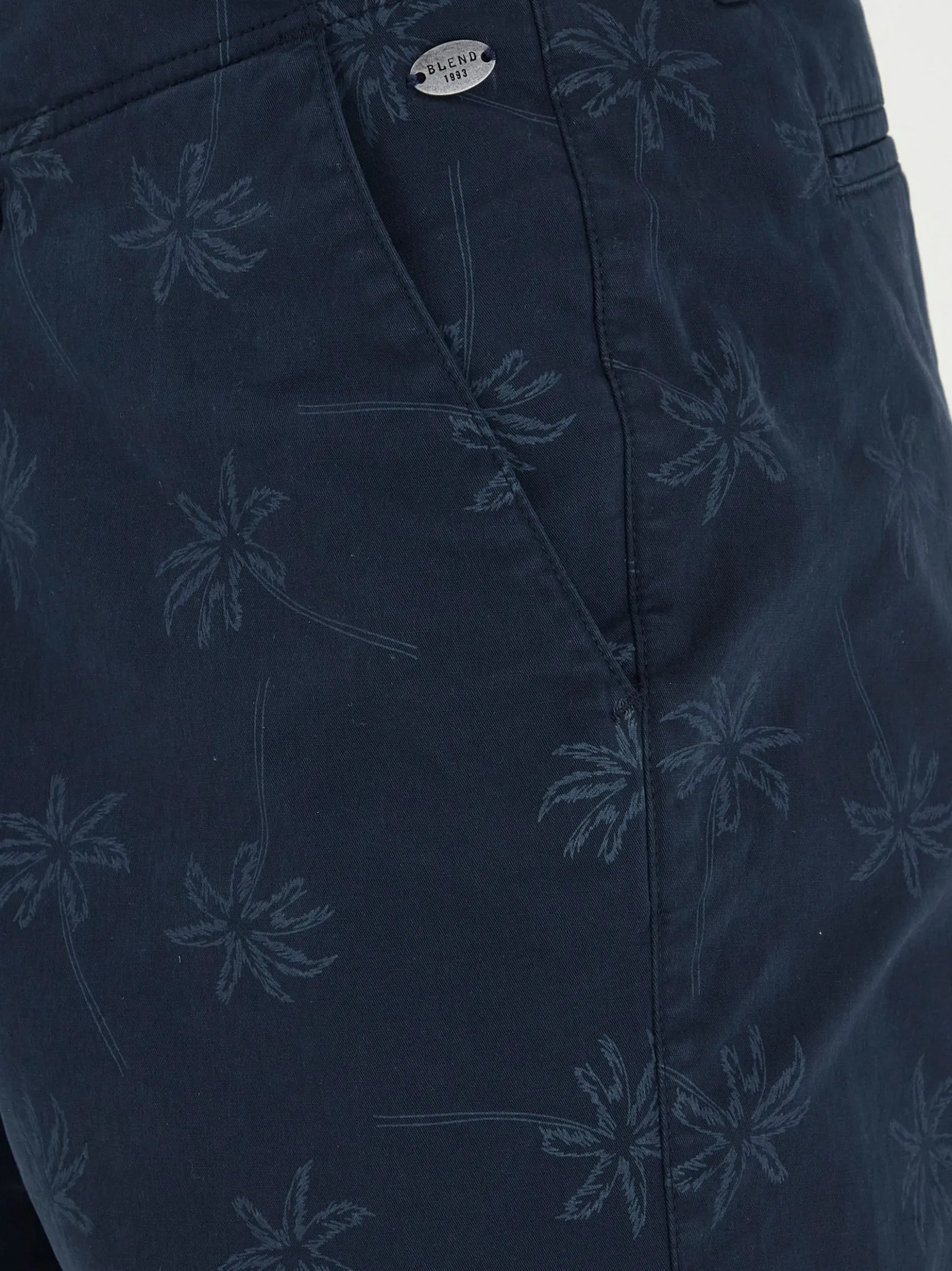 BLEND Herren Chinoshorts - BHWoven in blau