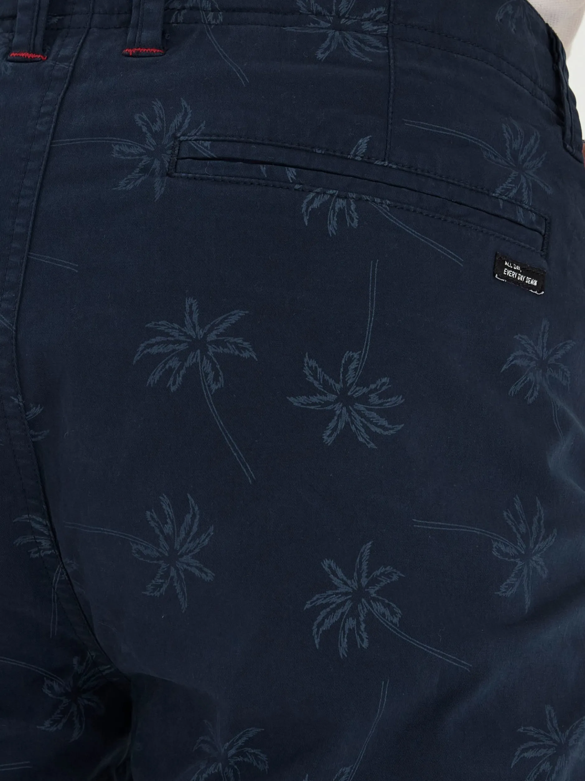 BLEND Herren Chinoshorts - BHWoven in blau
