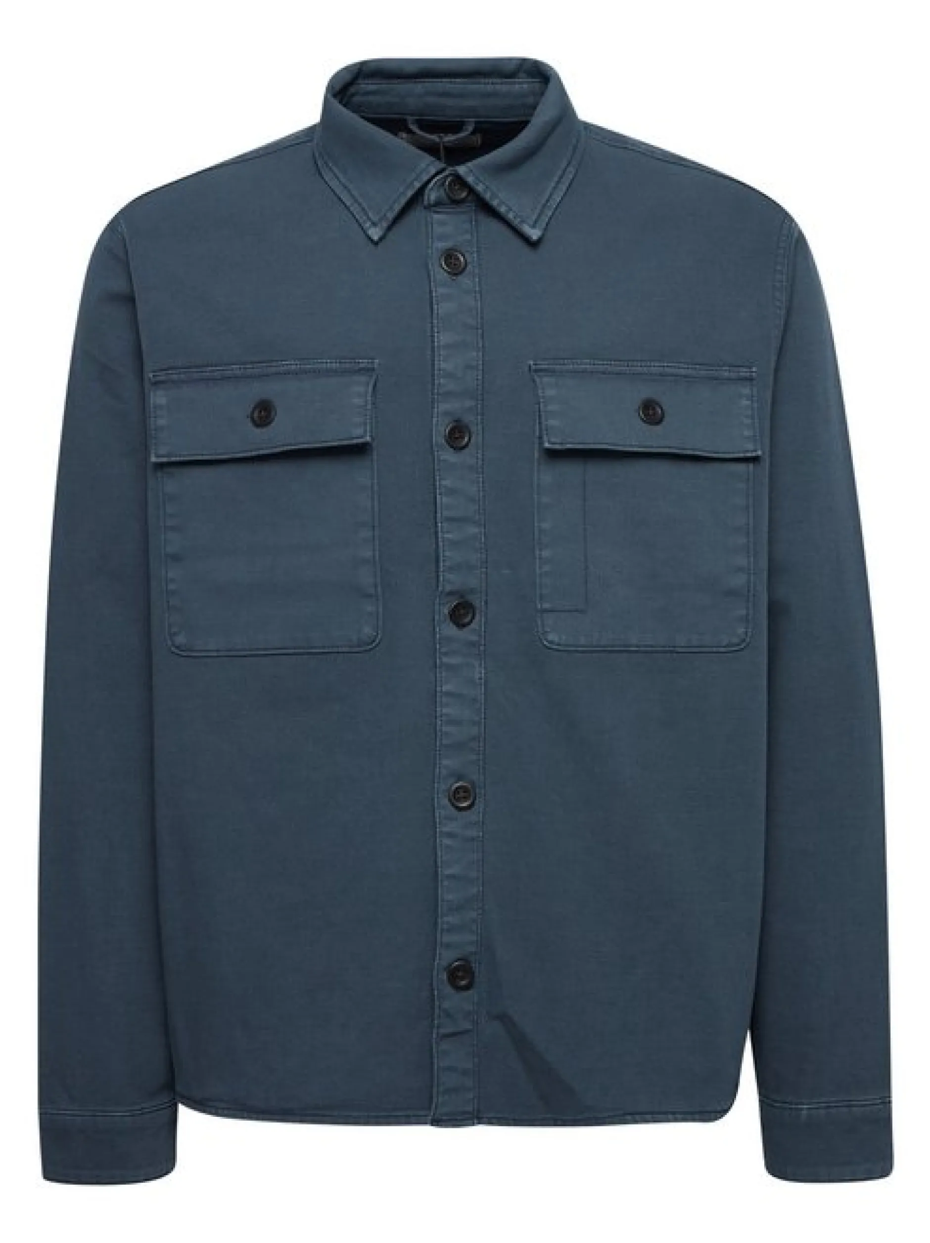 BLEND Herren Hemdjacke in blau