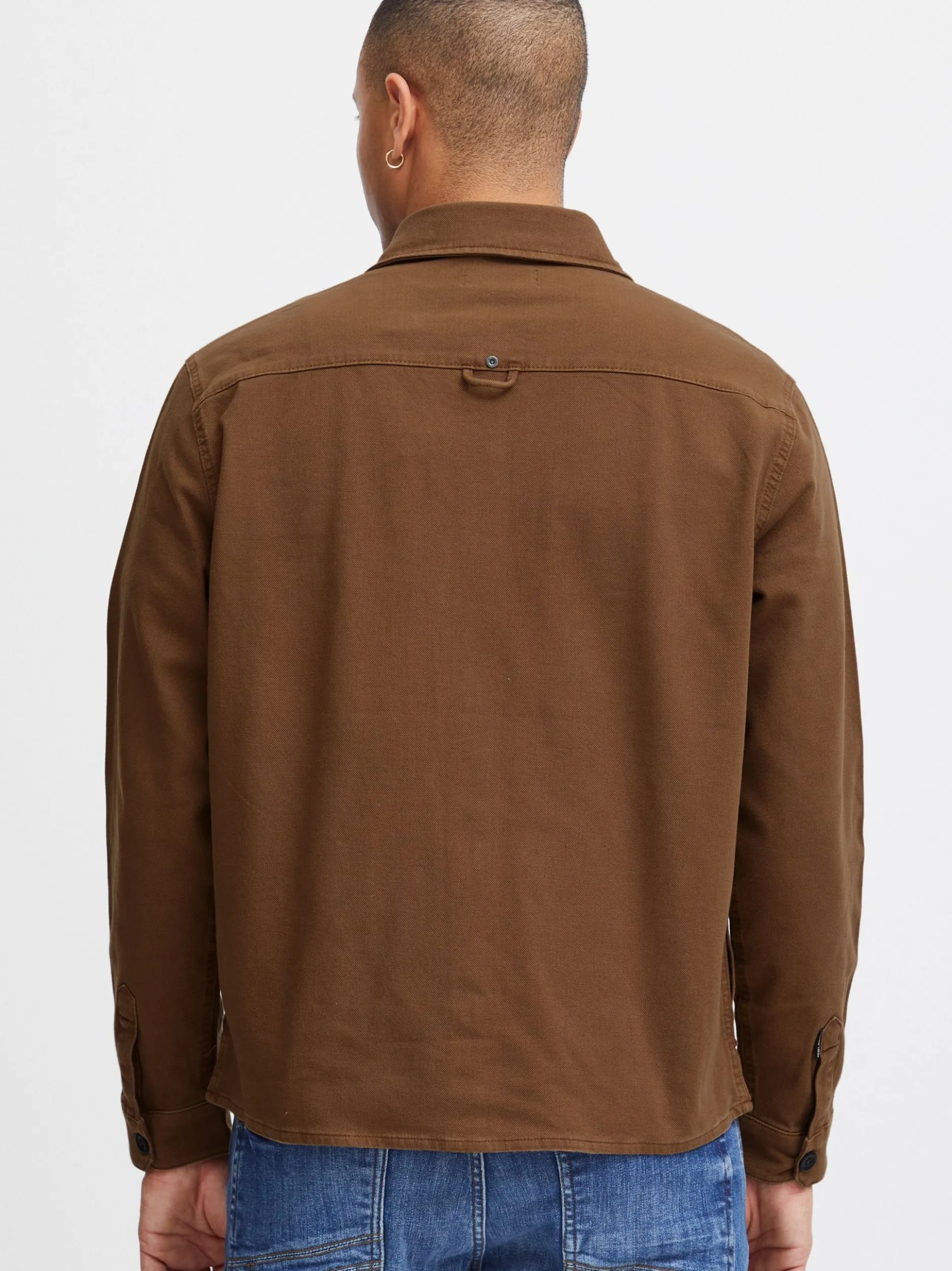 BLEND Herren Hemdjacke in braun