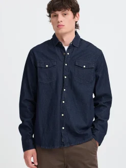 BLEND Herren Jeanshemd - BHDargo in denim