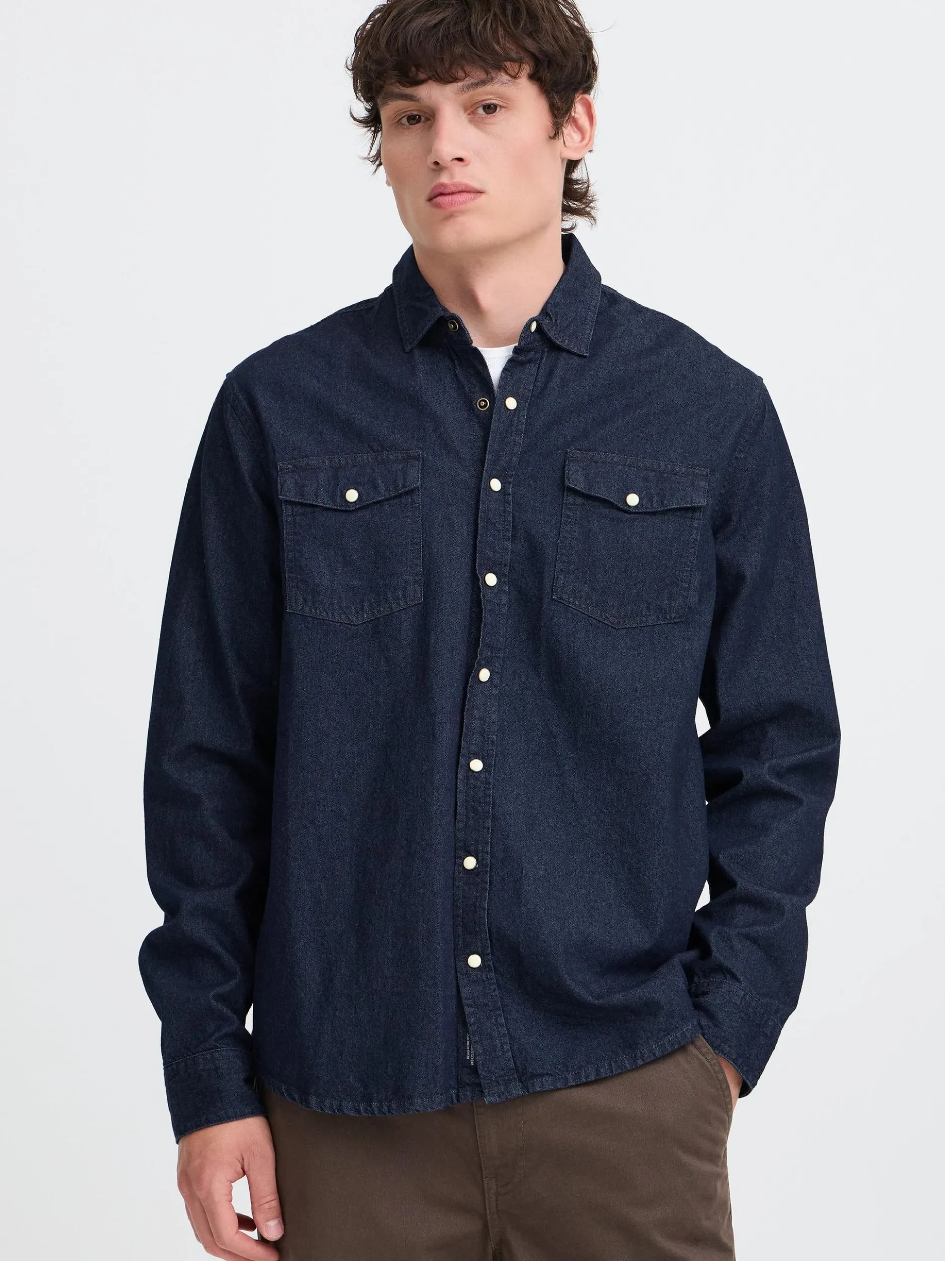 BLEND Herren Jeanshemd - BHDargo in denim