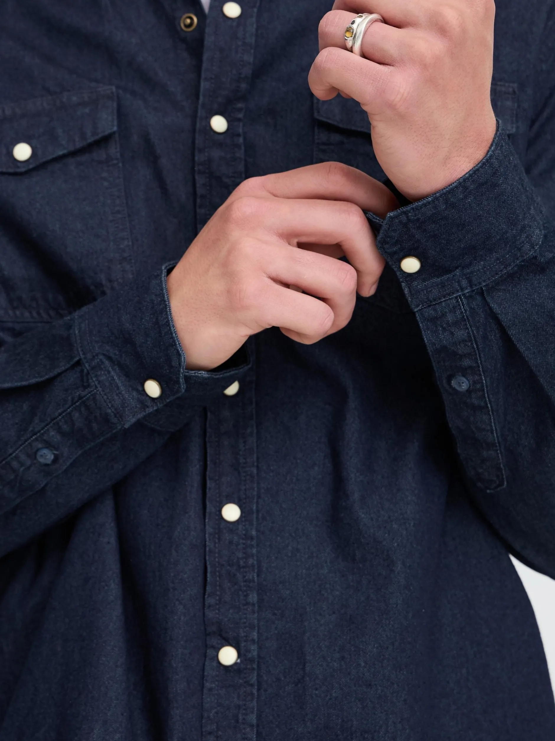 BLEND Herren Jeanshemd - BHDargo in denim