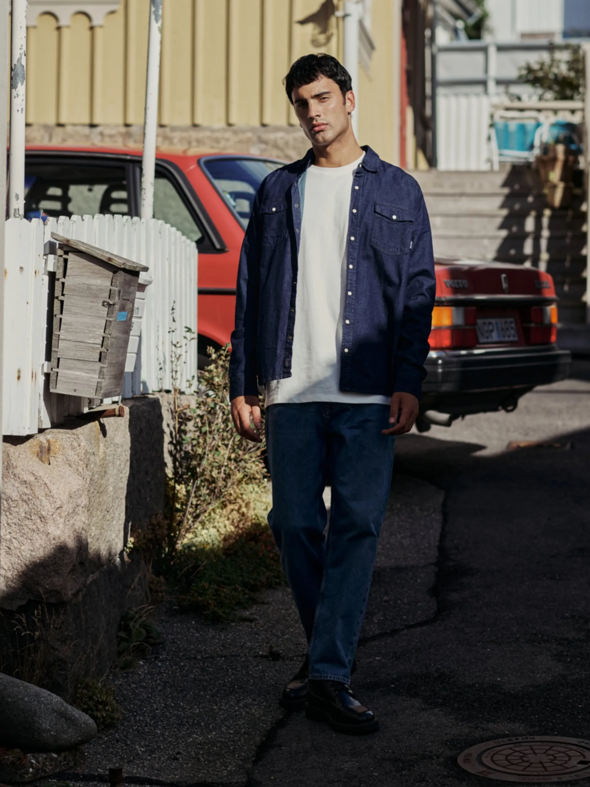 BLEND Herren Jeanshemd - BHDargo in denim