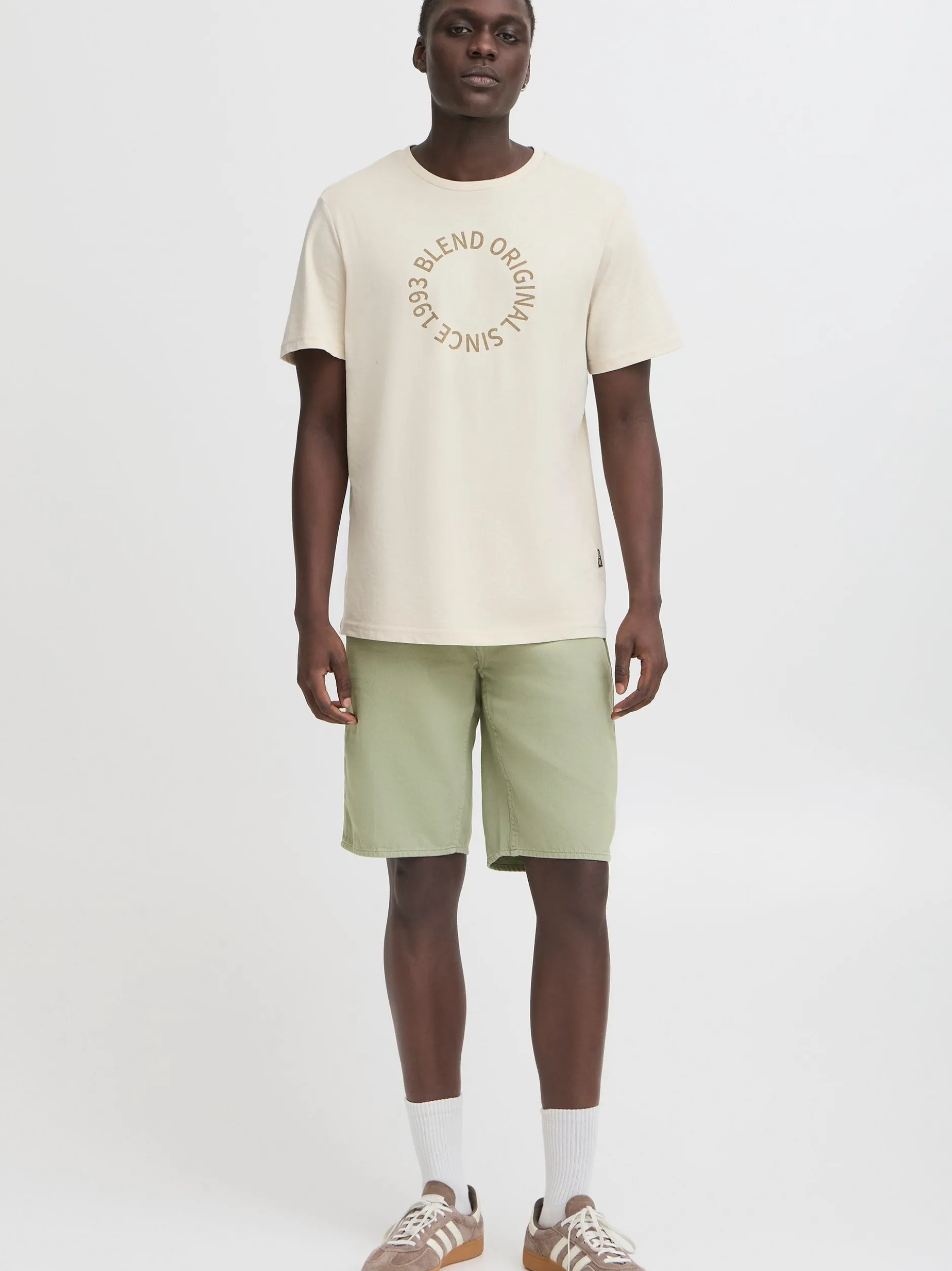 BLEND Herren Jeansshorts - BHBlizzard in grün