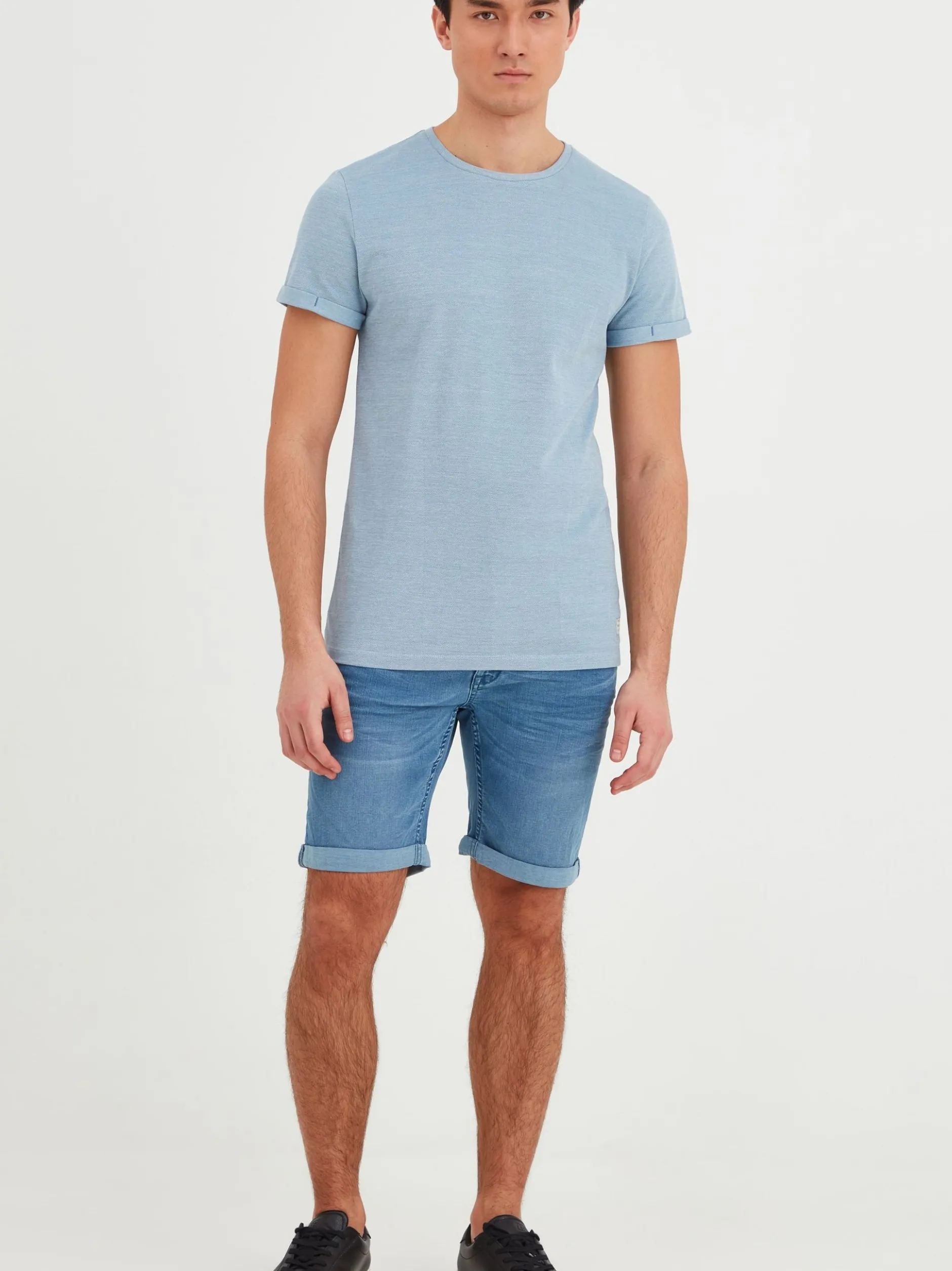 BLEND Herren Jeansshorts - BHBendigo in light stone