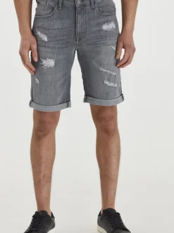 BLEND Herren Jeansshorts - BHDeniz in grau
