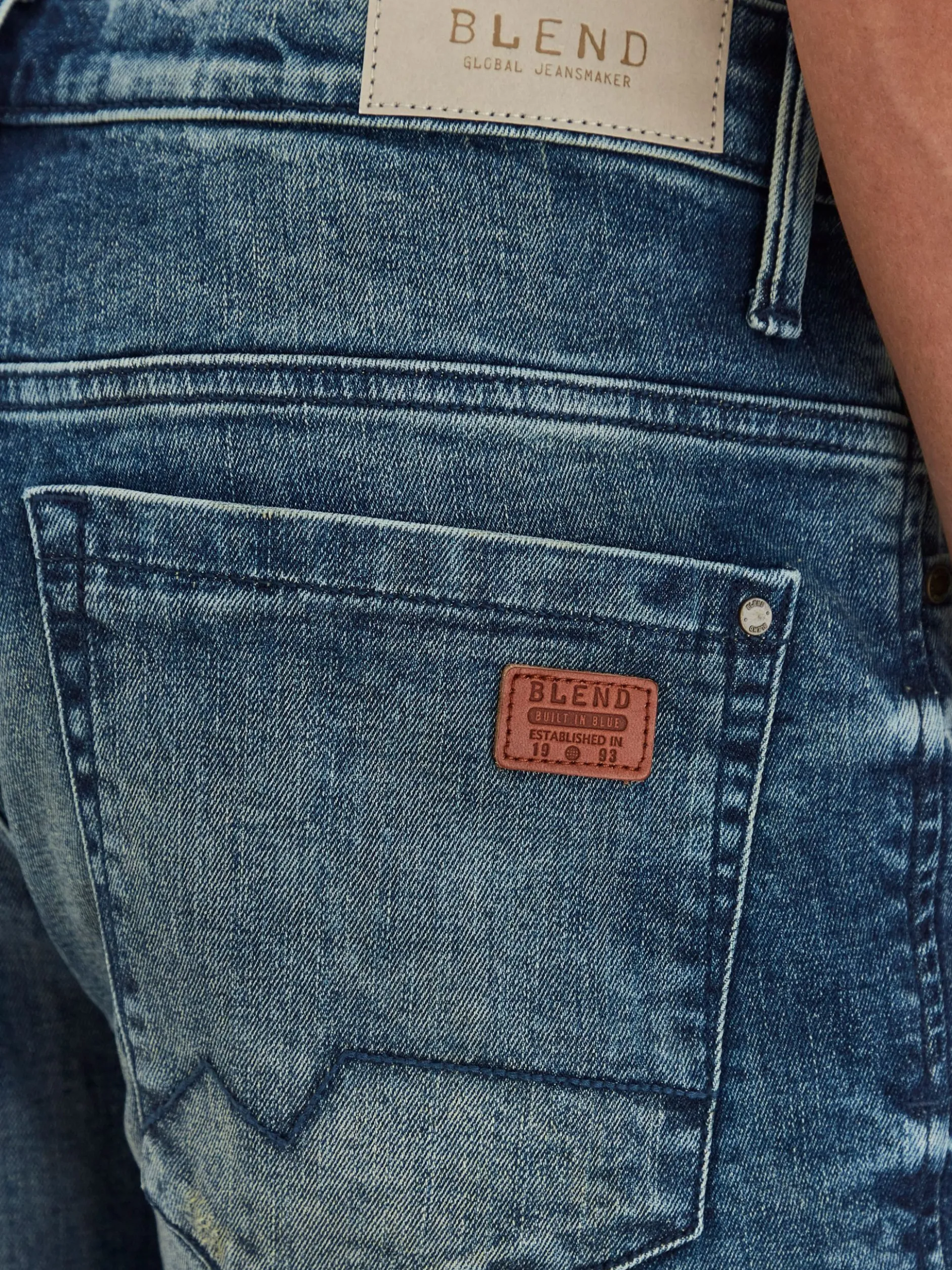BLEND Herren Jeansshorts - BHGrilitsch in denim