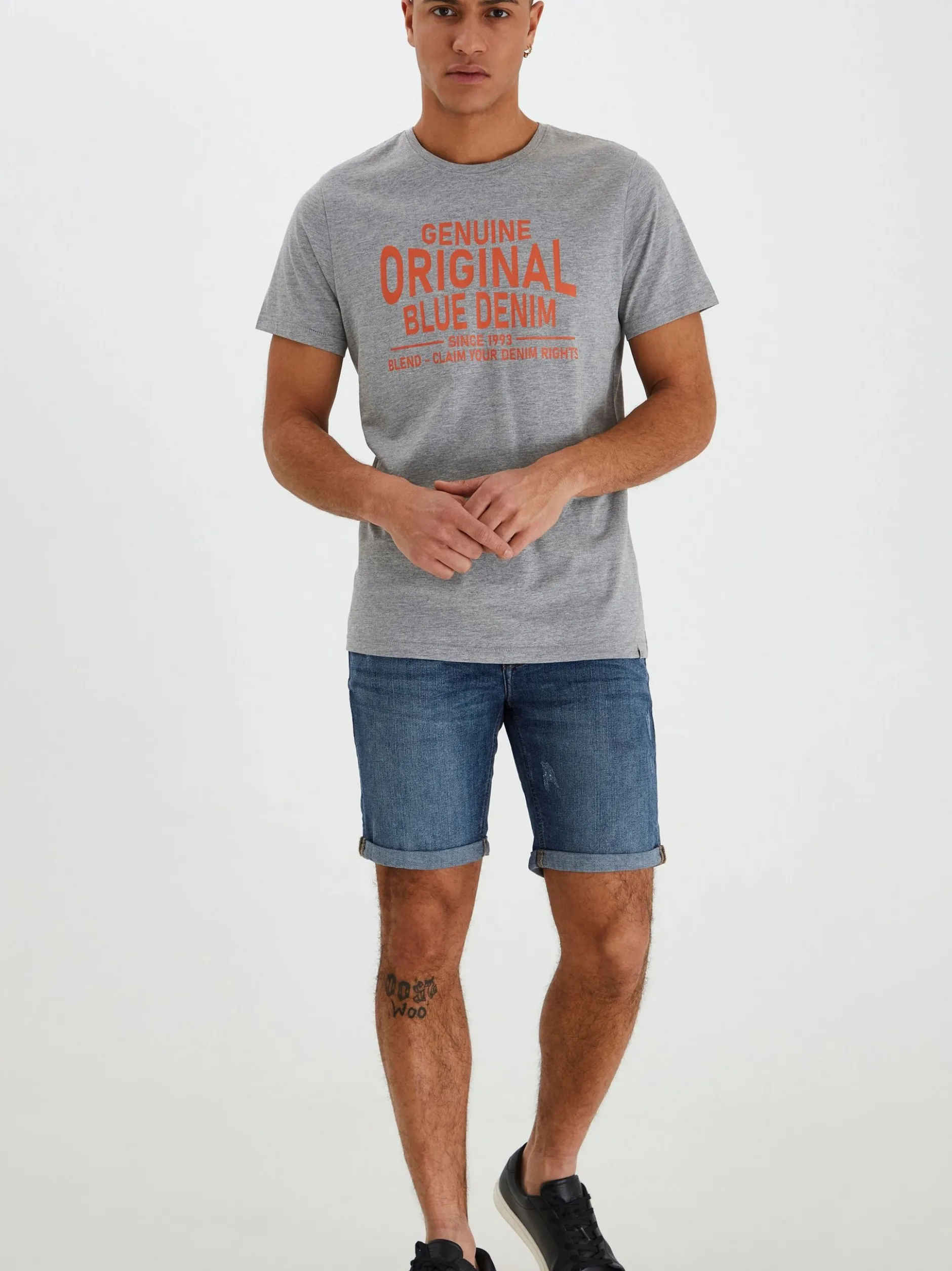 BLEND Herren Jeansshorts - BHLuke in denim