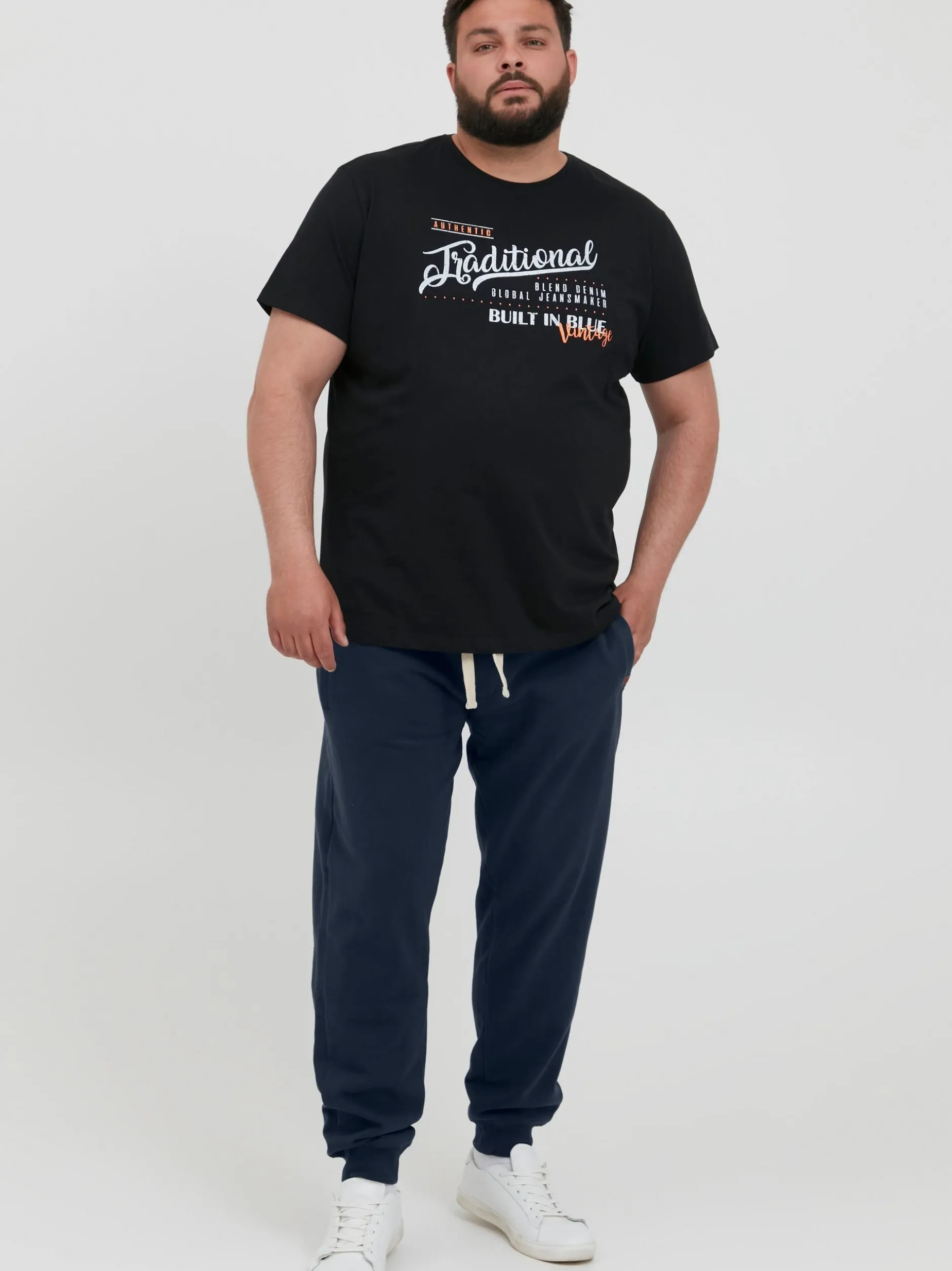 BLEND Herren Jogginghose - BHTilo Big & Tall in blau