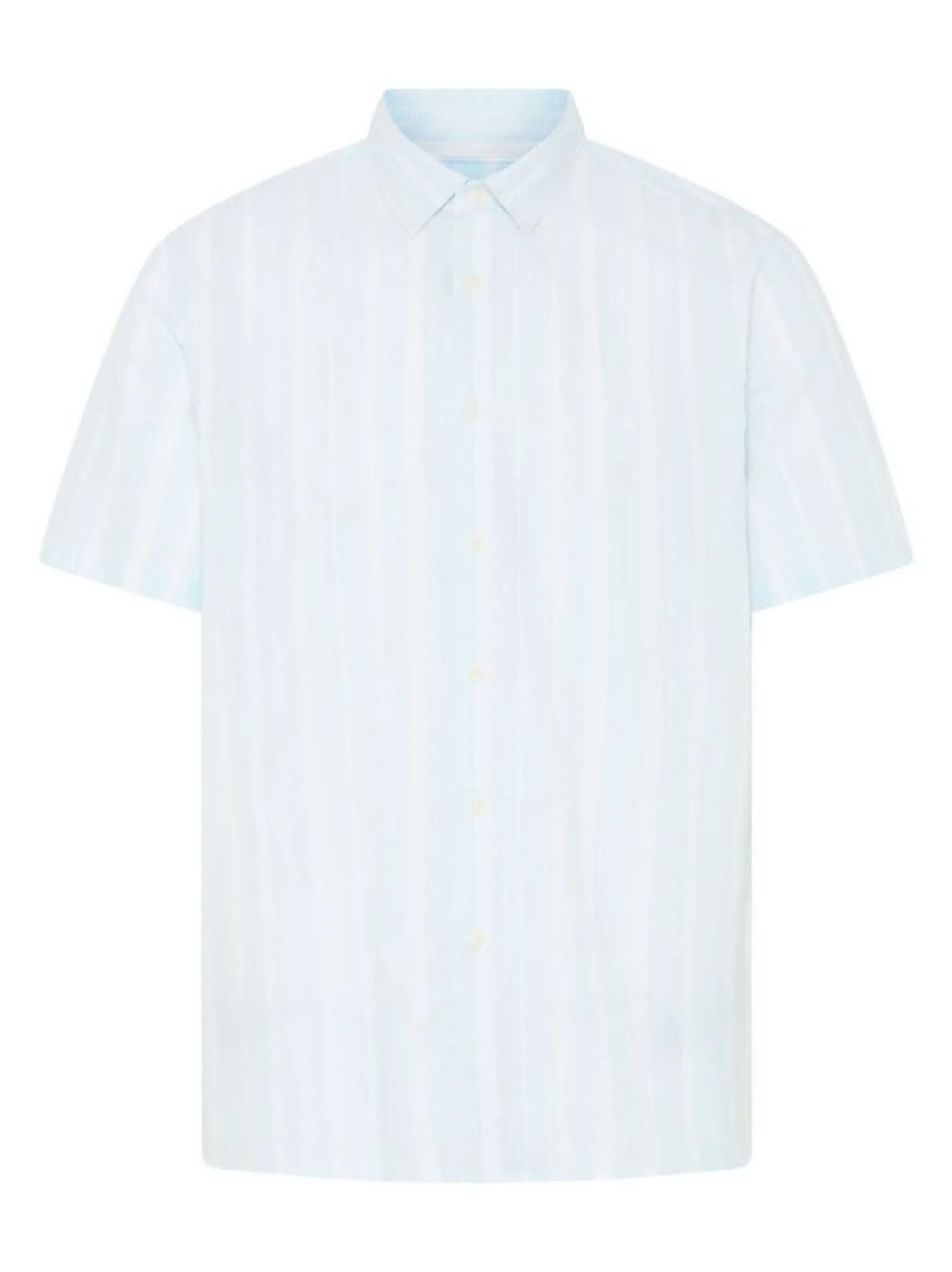BLEND Herren Kurzarmhemd - BHAvik in hellblau