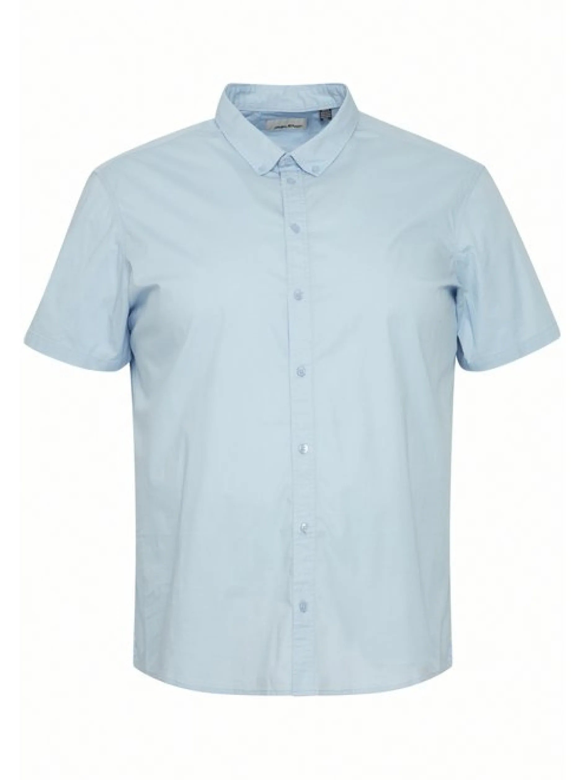 BLEND Herren Kurzarmhemd - BHBShirt in hellblau