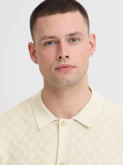 BLEND Herren Kurzarmhemd - BHDeven in beige