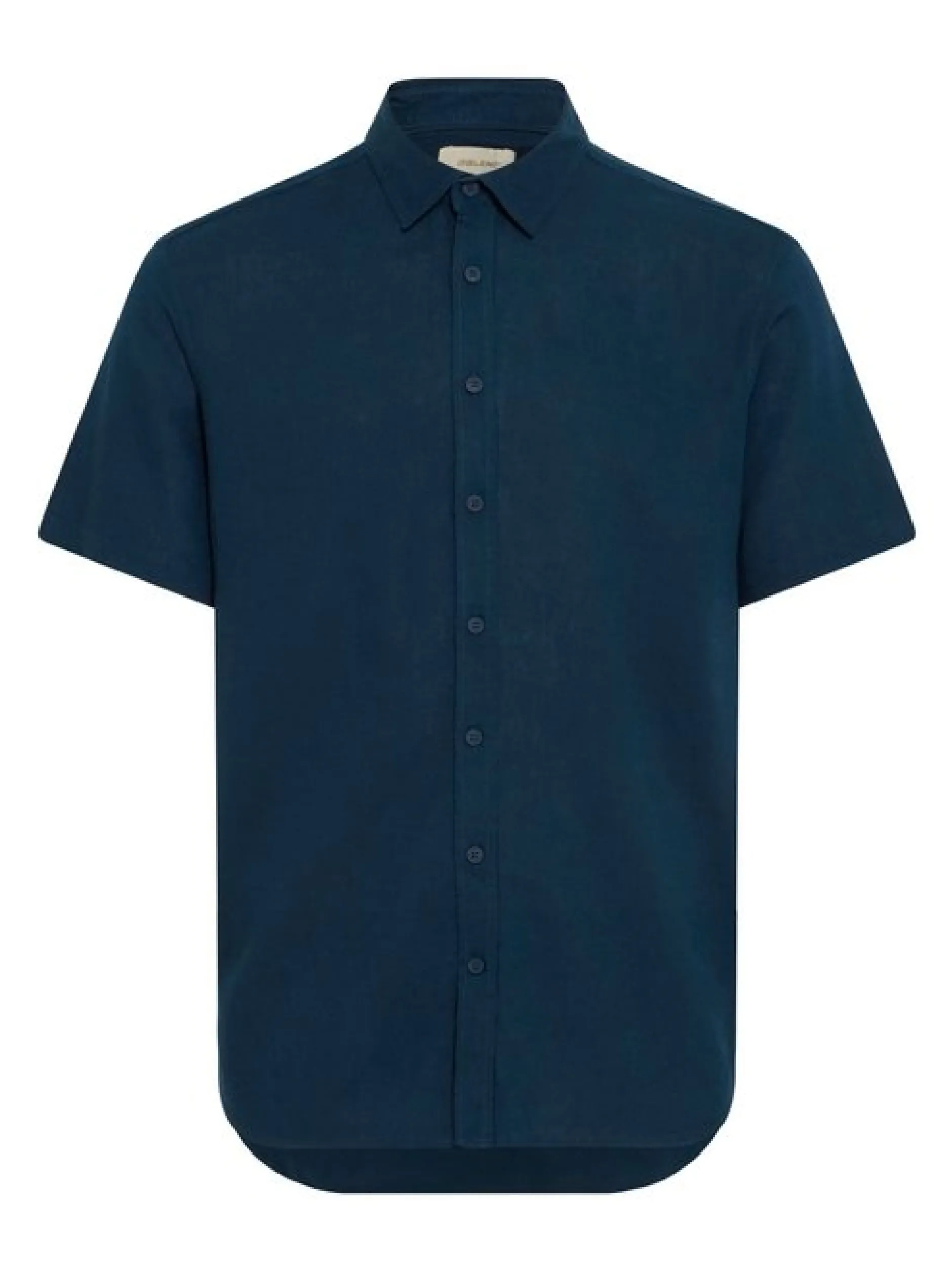 BLEND Herren Kurzarmhemd - BHVIC in blau