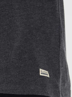 BLEND Herren Kurzarmshirt - BHVadim in anthrazit