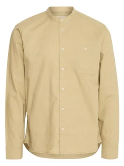 BLEND Herren Langarmhemd - BHBay in beige