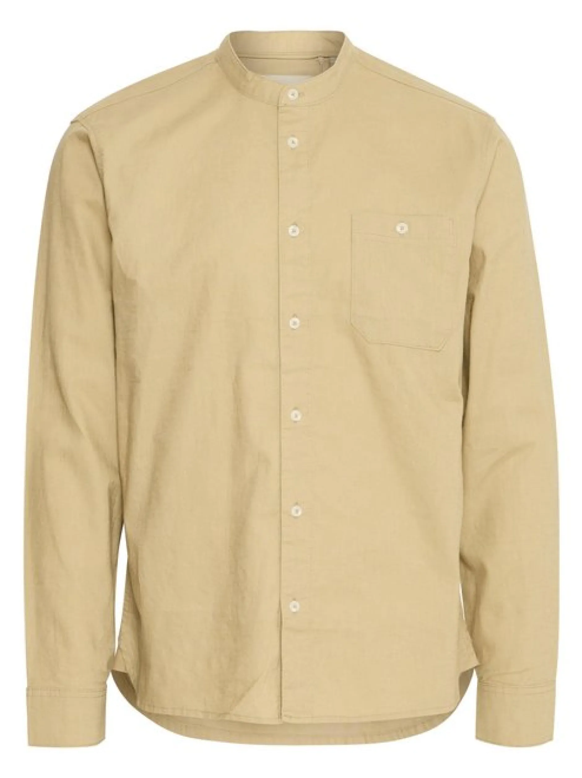BLEND Herren Langarmhemd - BHBay in beige