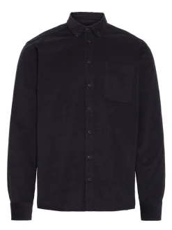 BLEND Herren Langarmhemd - BHDemir in schwarz