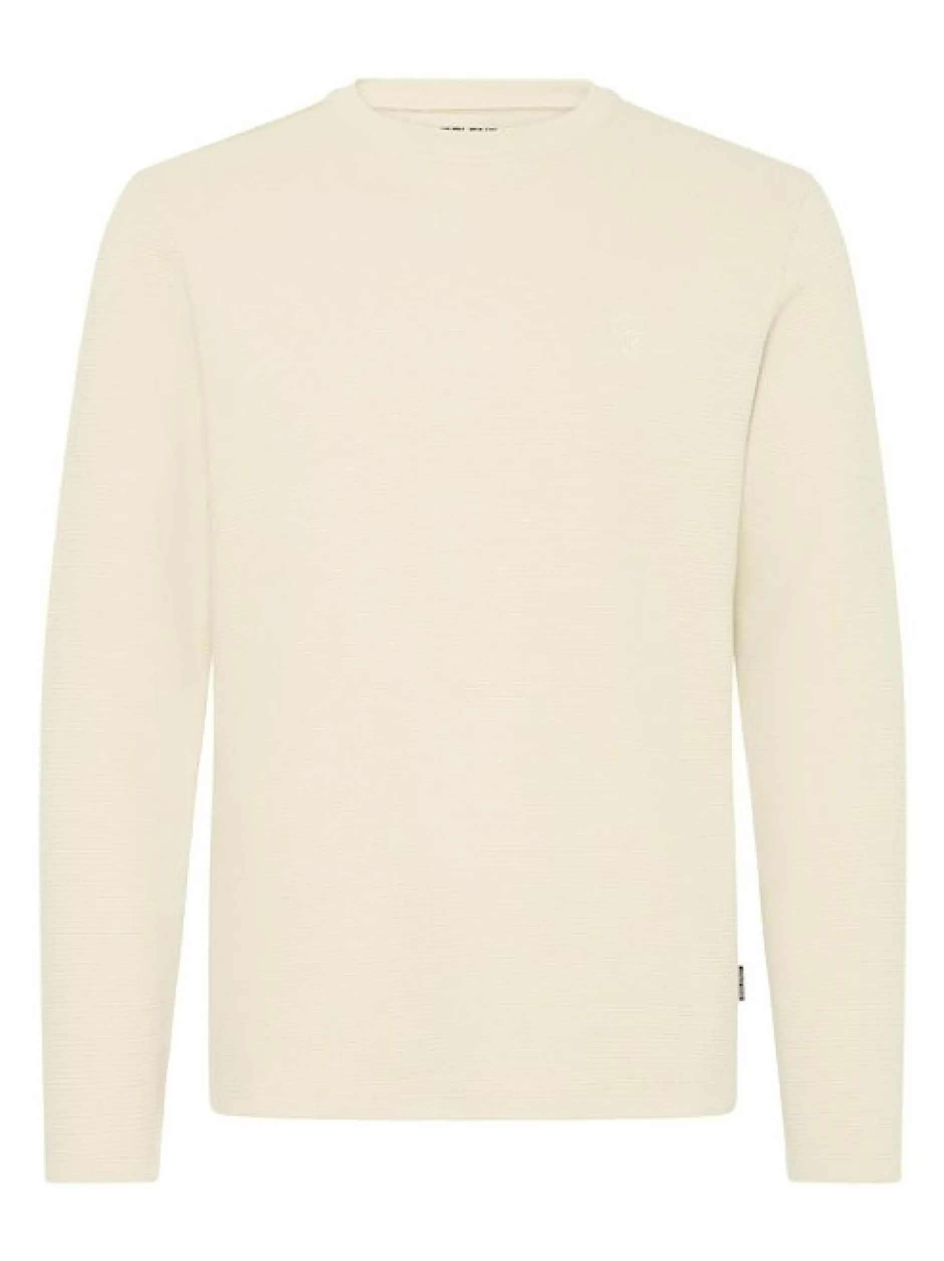 BLEND Herren Langarmshirt - BHForta in beige