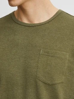 BLEND Herren Langarmshirt - BHTee in grün