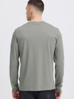 BLEND Herren Langarmshirt - BHKemuel in grau