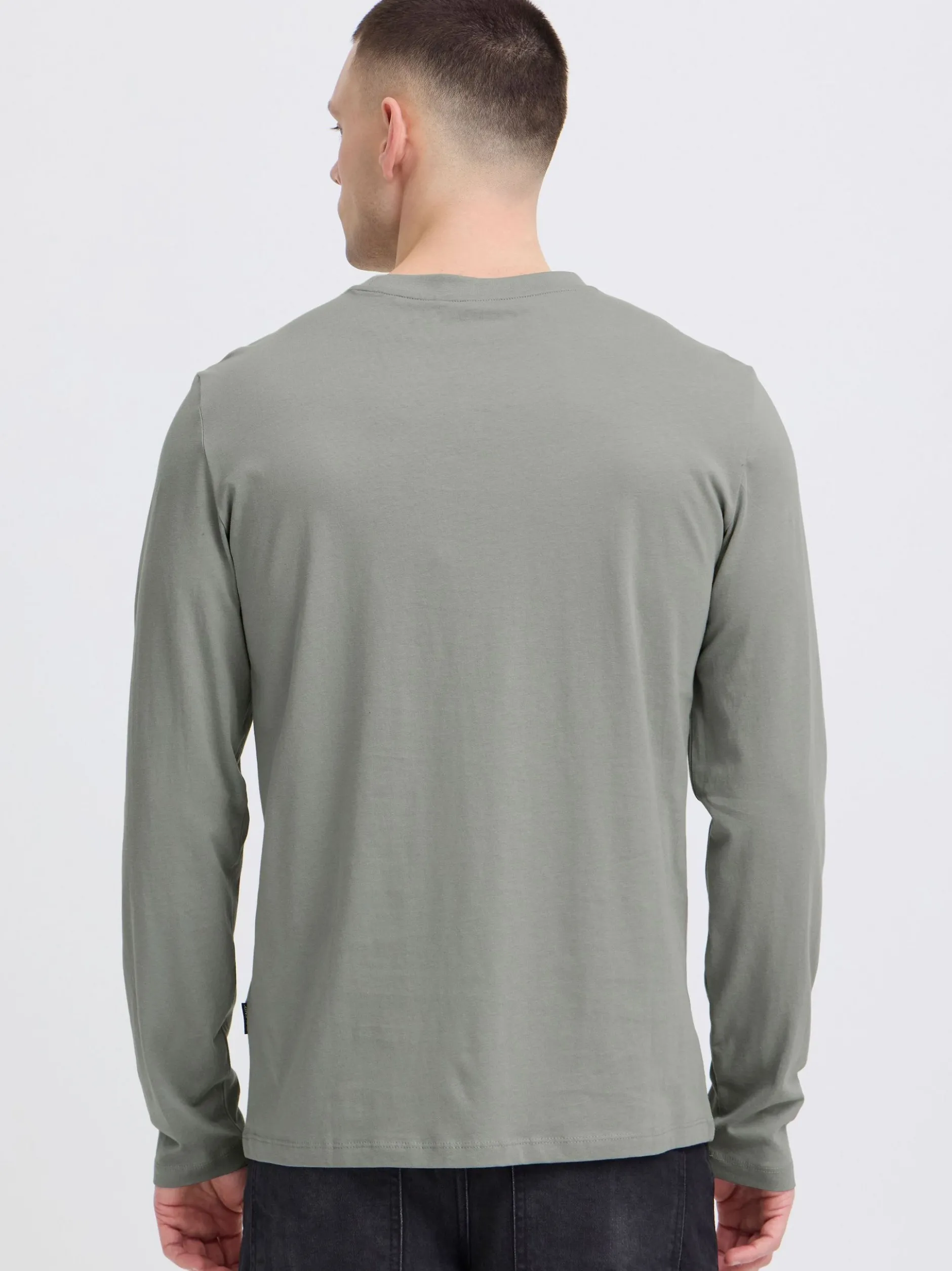 BLEND Herren Langarmshirt - BHKemuel in grau