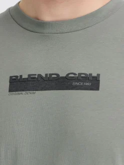 BLEND Herren Langarmshirt - BHKemuel in grau