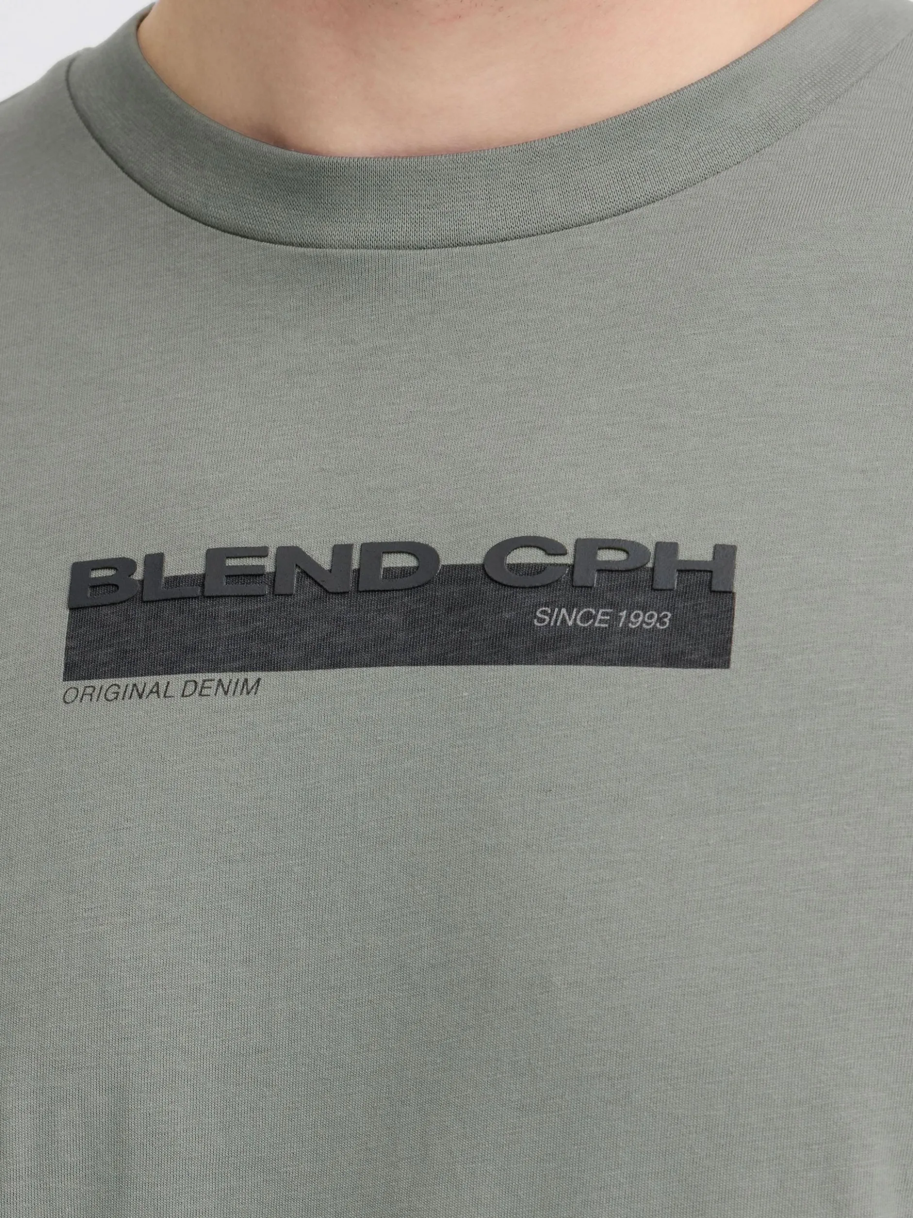 BLEND Herren Langarmshirt - BHKemuel in grau