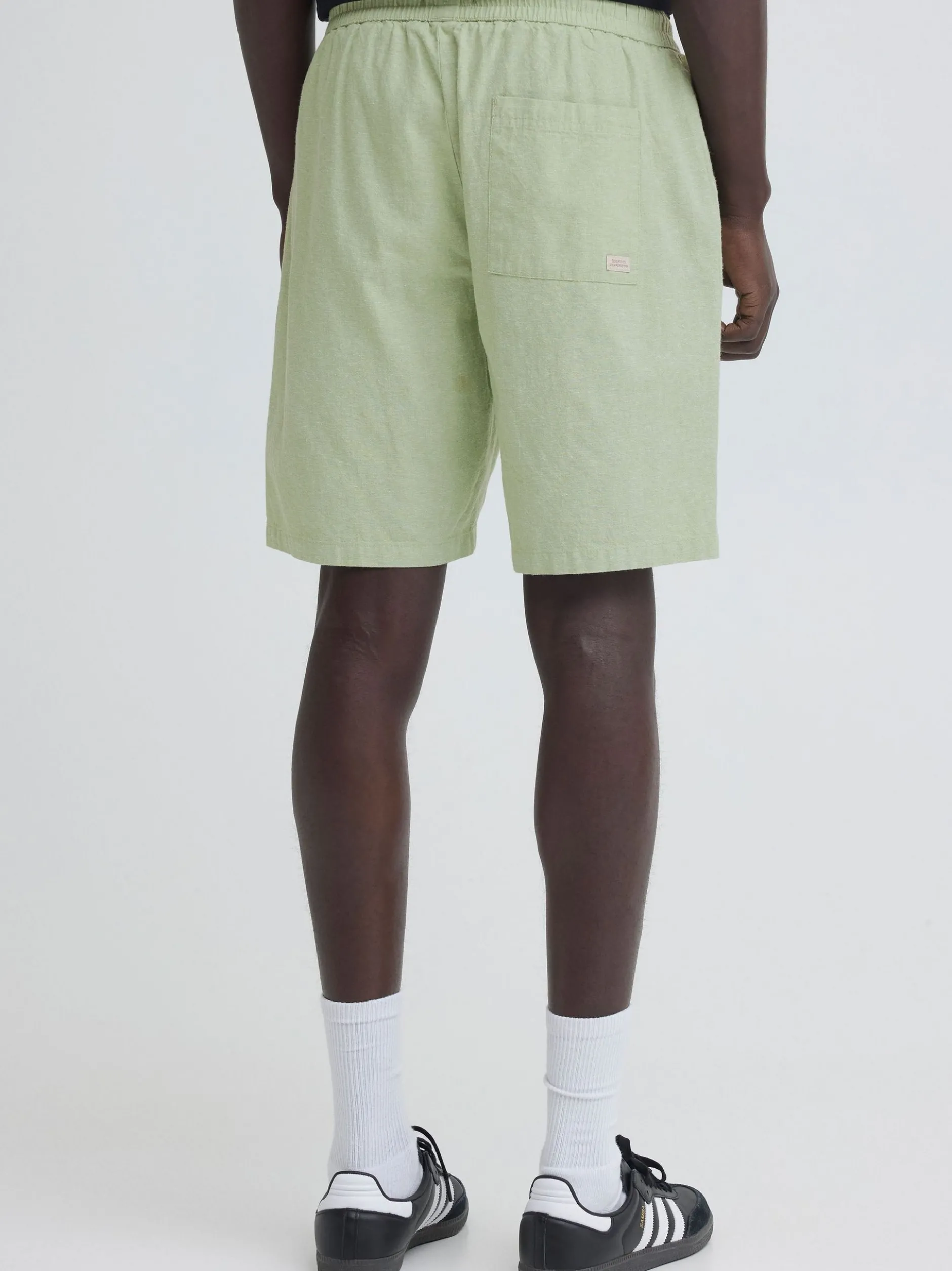 BLEND Herren Leinenhose - BHAban in grün
