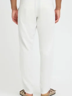 BLEND Herren Leinenhose - BHLikan in weiß