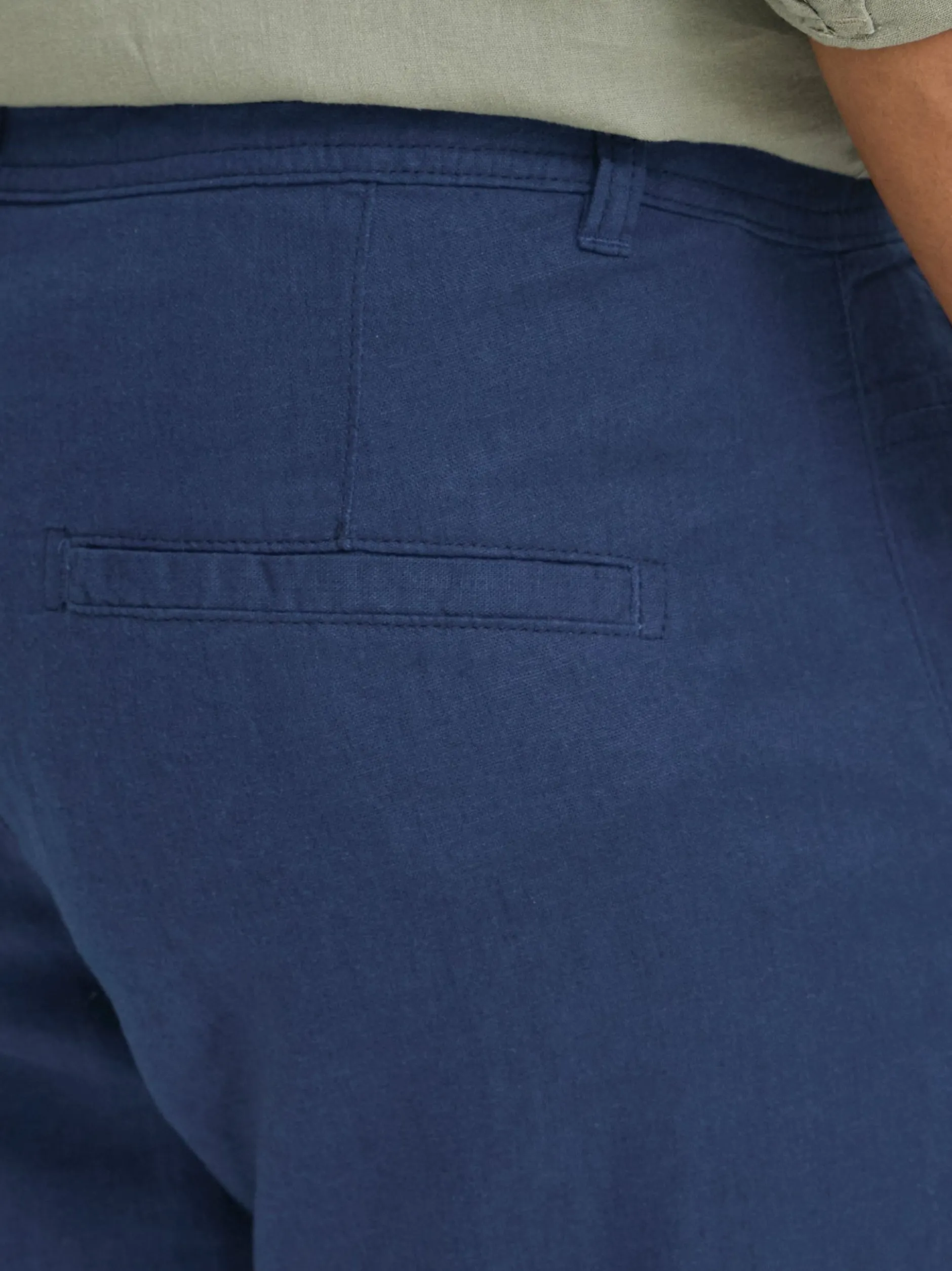 BLEND Herren Leinenhose - BHLikan in blau