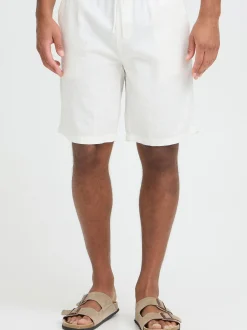 BLEND Herren Leinenhose - BHLika in weiß