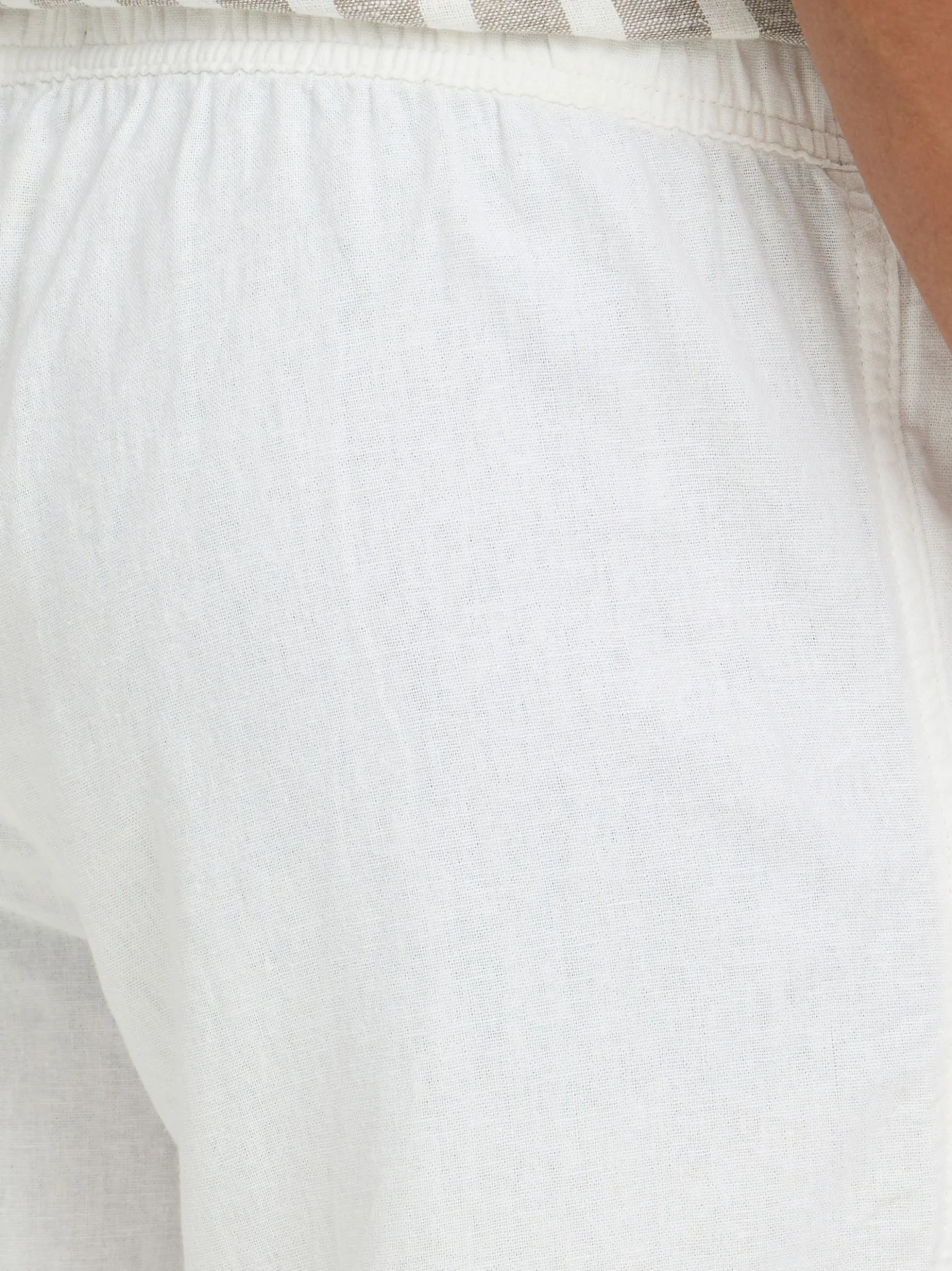 BLEND Herren Leinenhose - BHLika in weiß