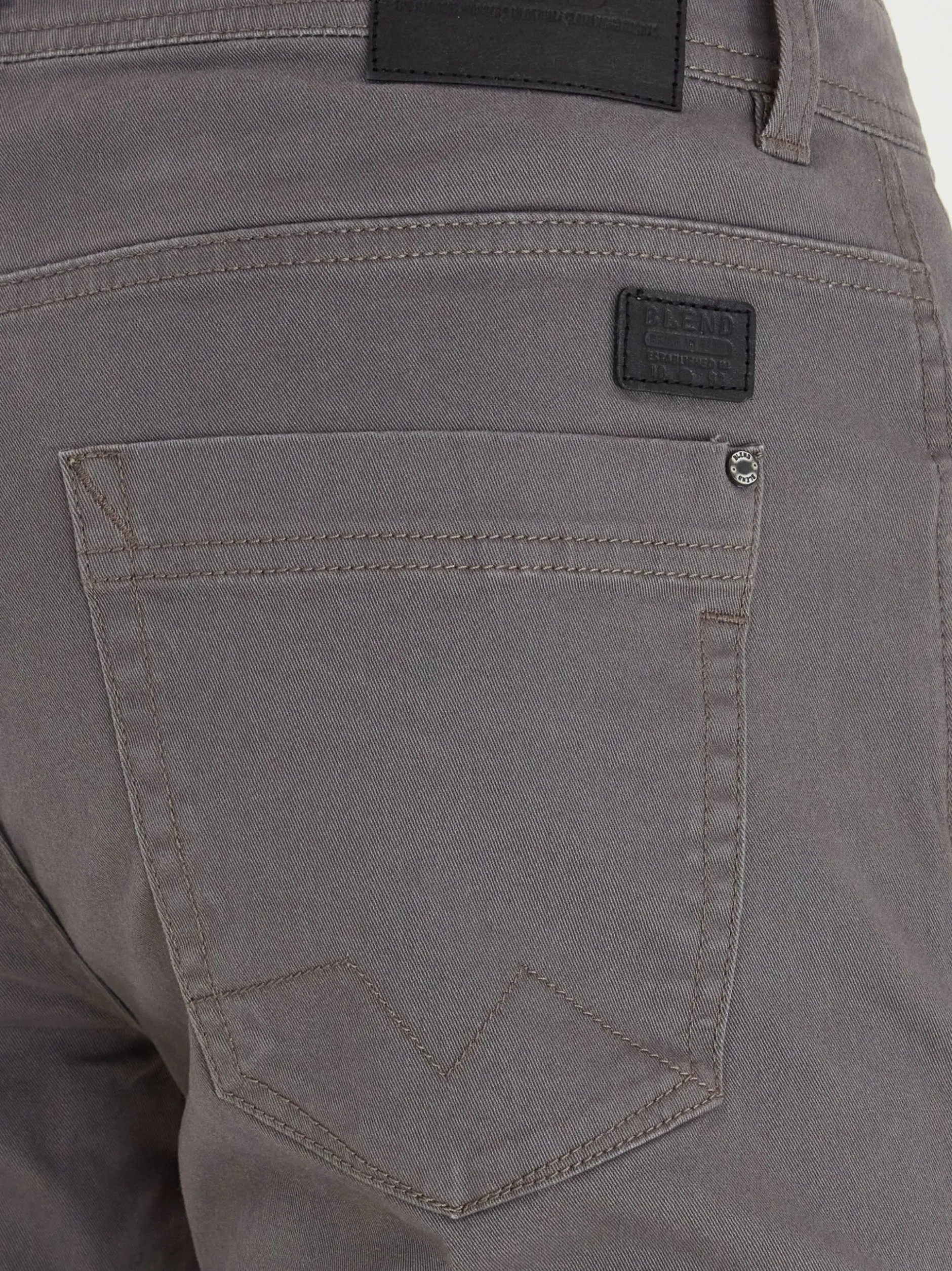 BLEND Herren 5-Pocket-Hose - BHSaturn in grau