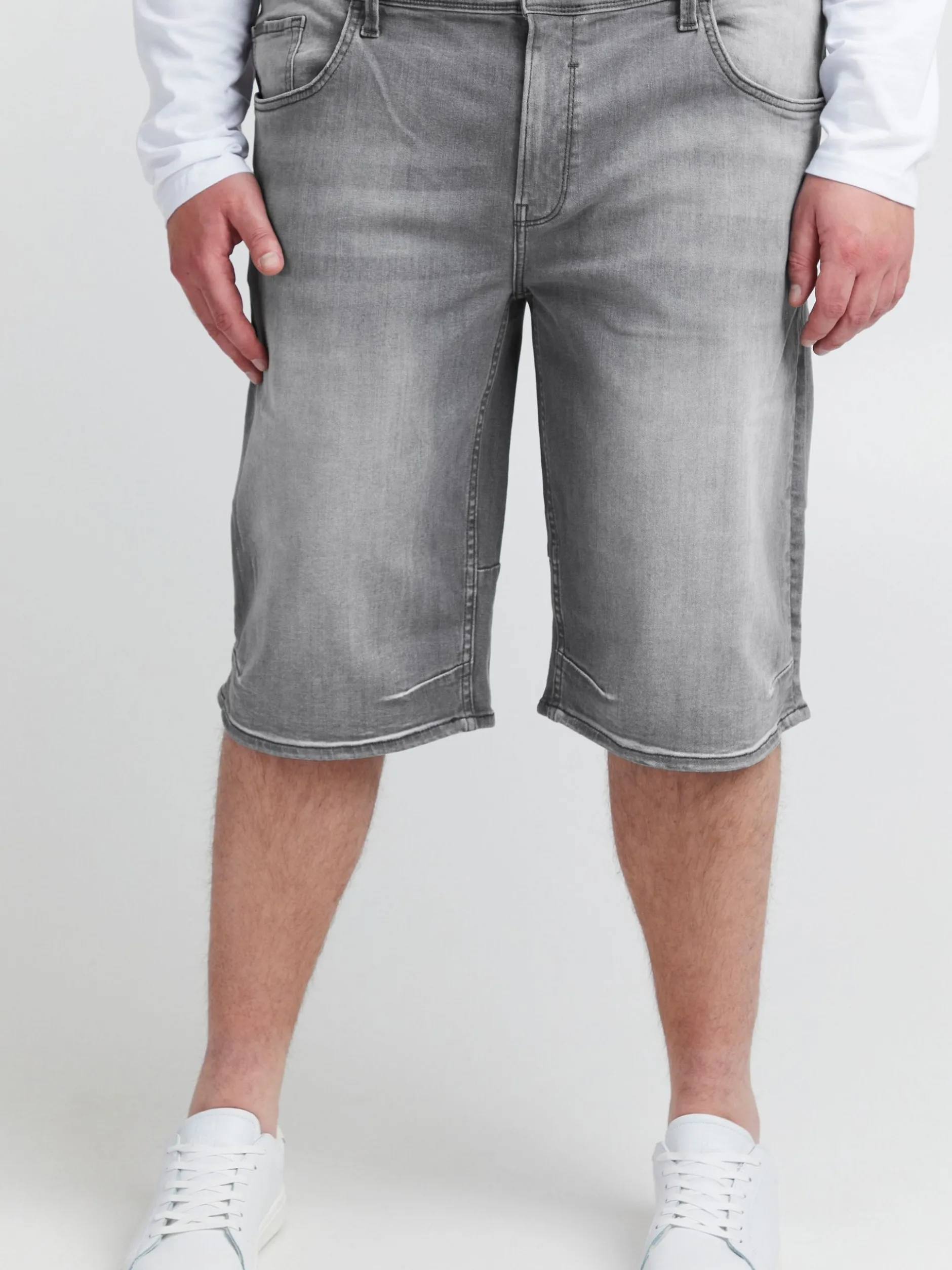 BLEND Herren 5-Pocket-Jeans - BHDenon Big & Tall in grau