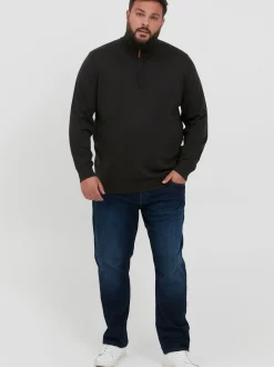 BLEND Herren 5-Pocket-Jeans - BHJoe Big & Tall in dark stone