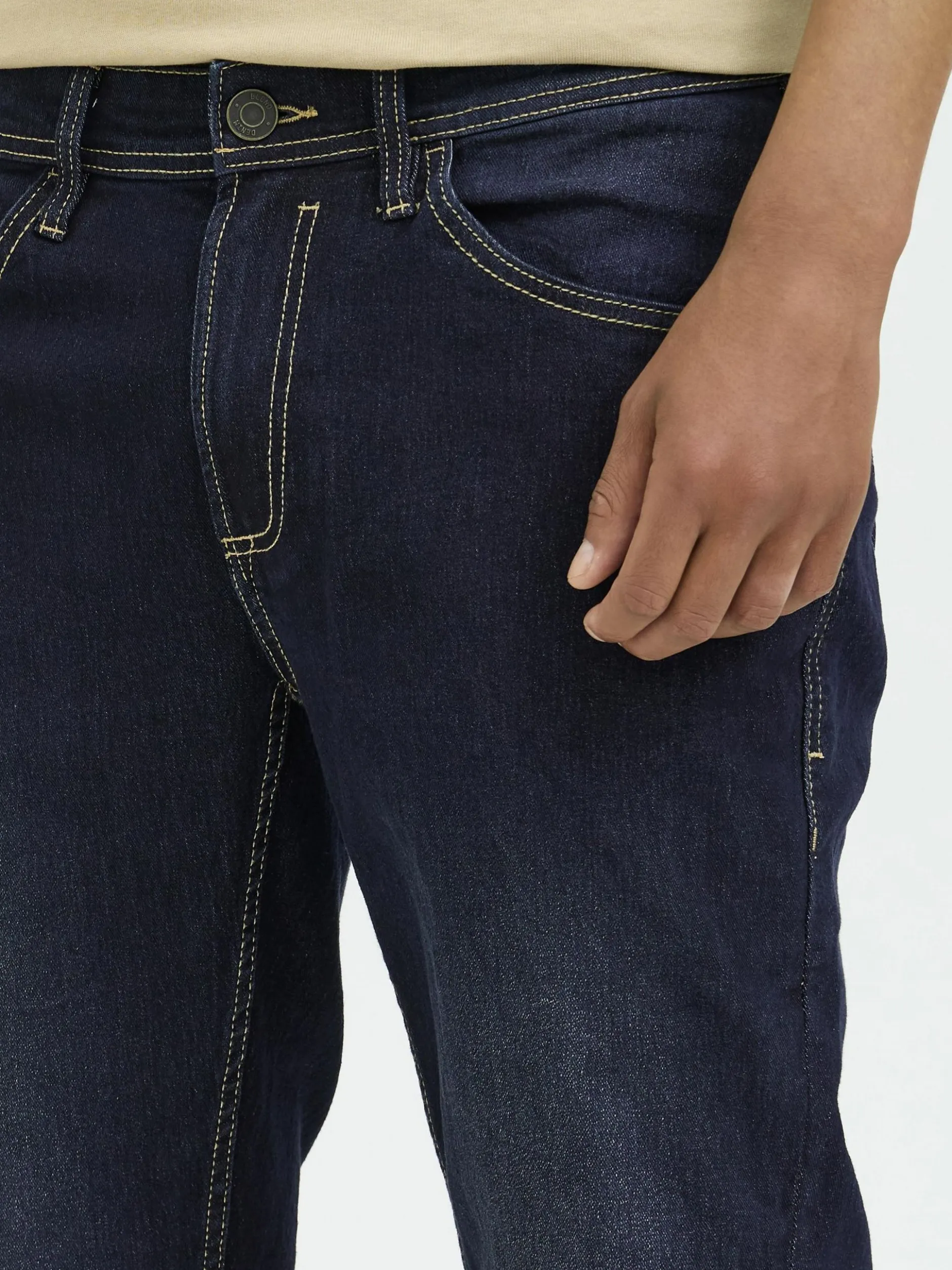 BLEND Herren 5-Pocket-Jeans in denim