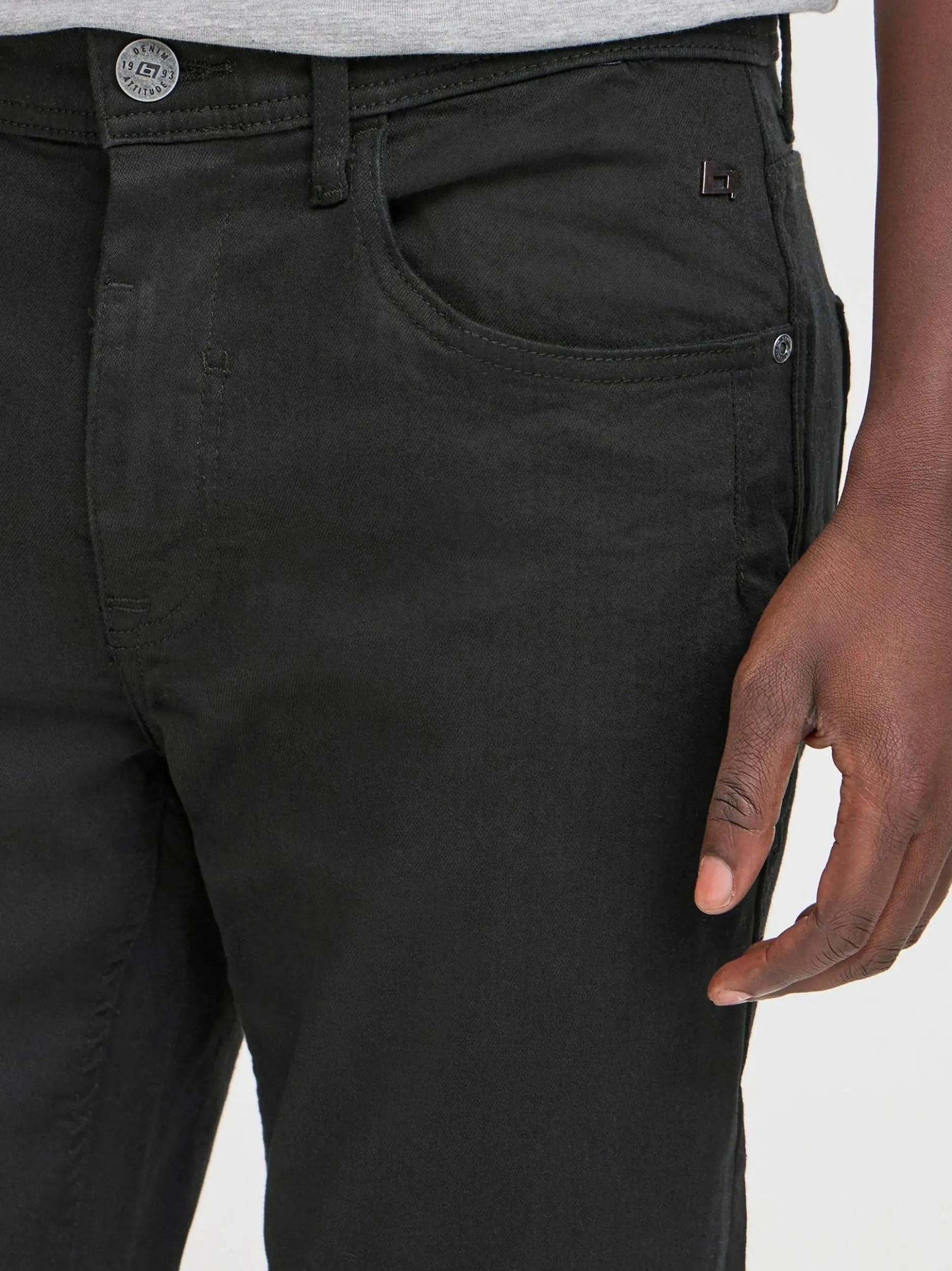 BLEND Herren 5-Pocket-Jeans in schwarz